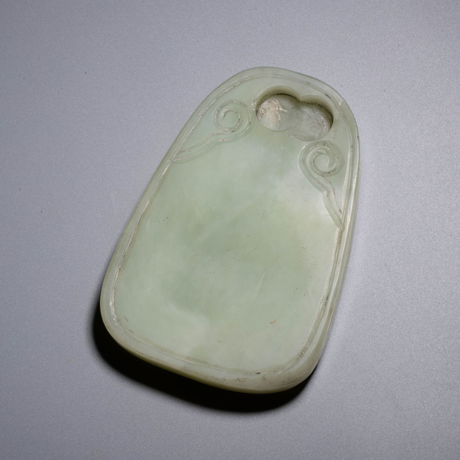 White Jade Inkstone, Qing Dynasty (1 of 7)