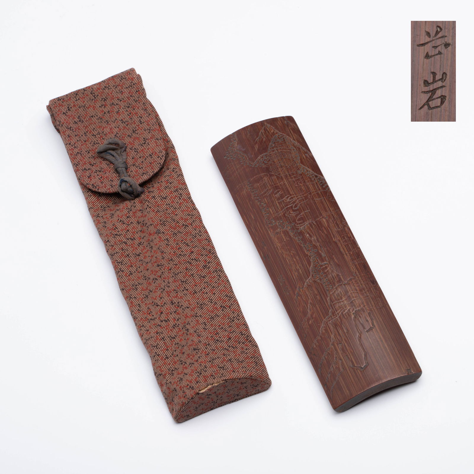 Bamboo Carved Armrest (1 of 6)