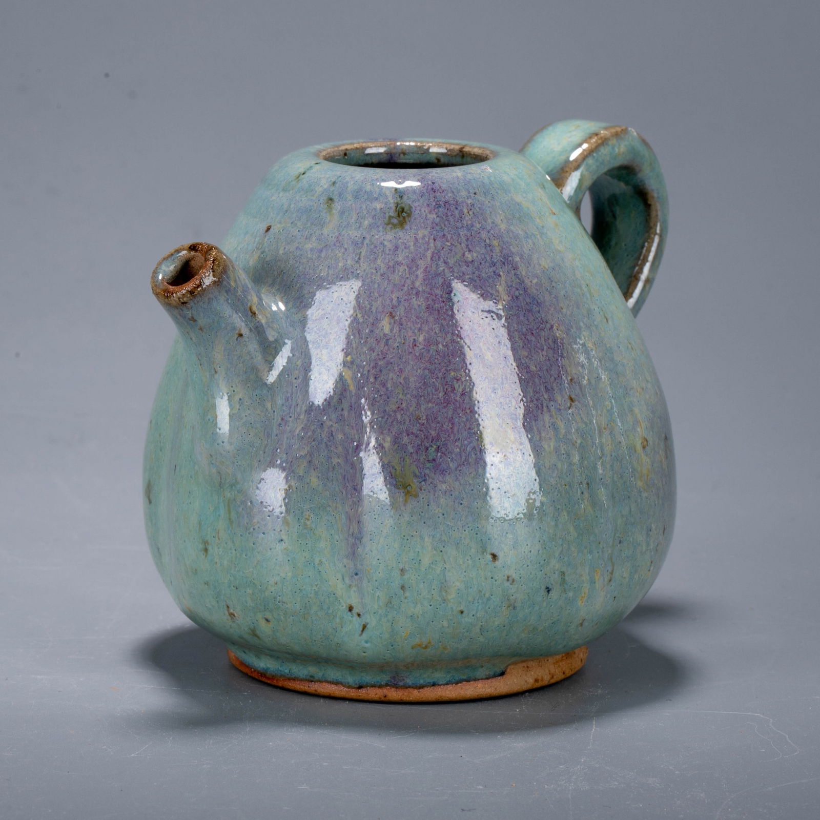 Song Jun Kiln Red-Splashed Pear-shaped Bottle (1 of 7)