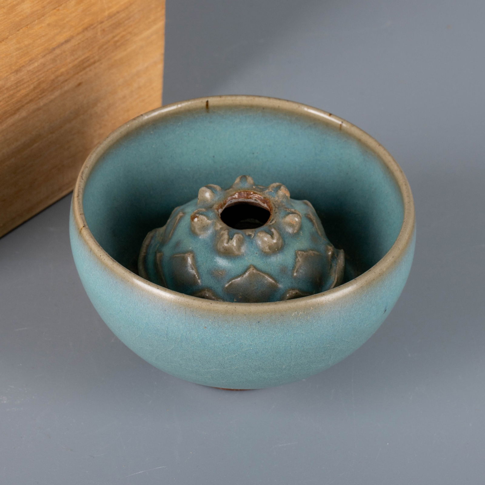 Song Dynasty Jun Kiln "Flower Bud" Cup: Song Dynasty Jun Kiln "Flower Bud" Cup