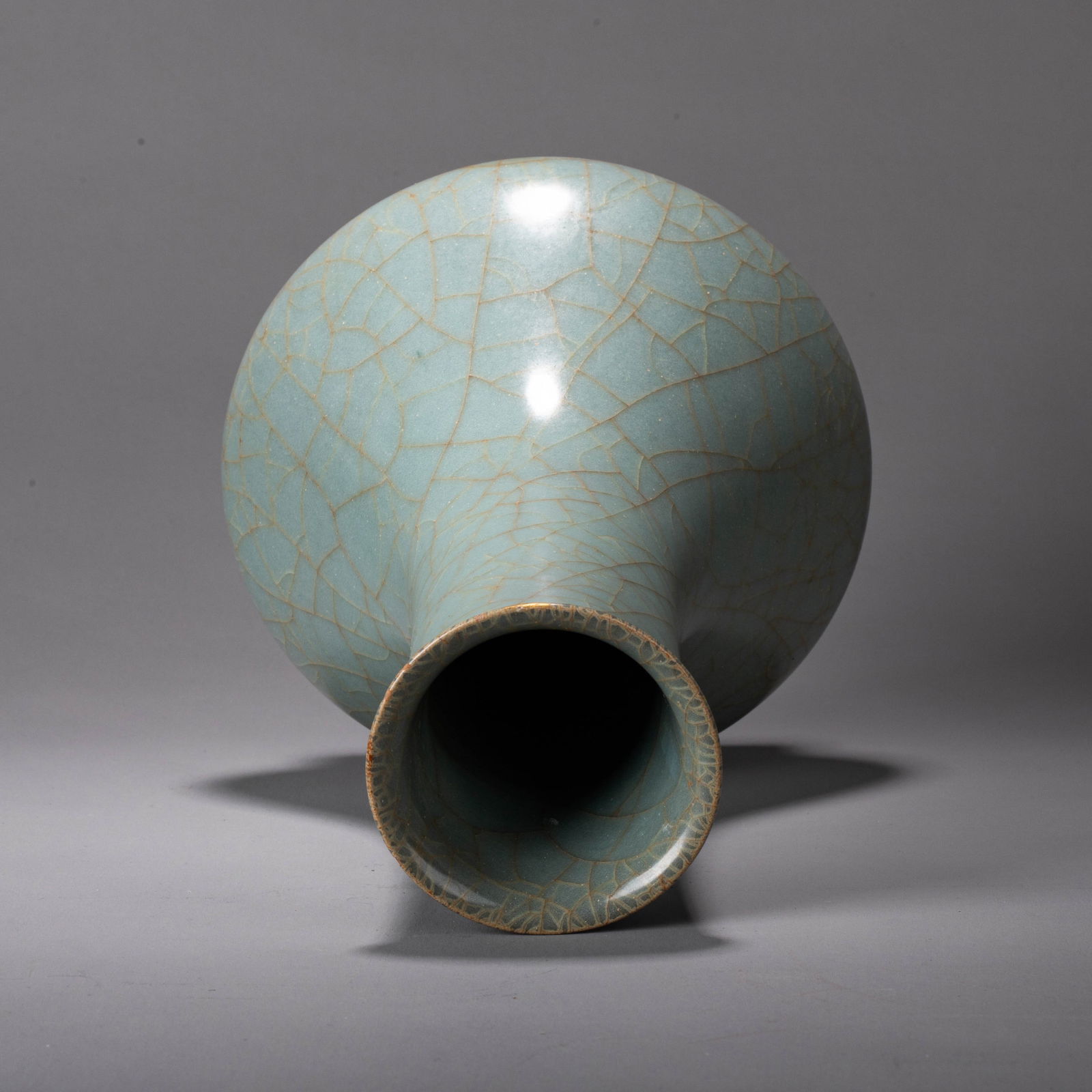 Longquan celadon gall bladder vase - 6