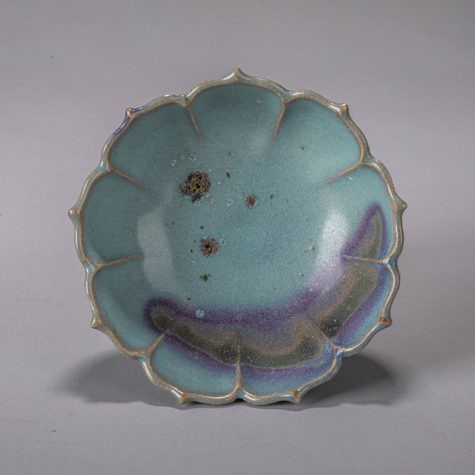 Jun ware stem cup - 6