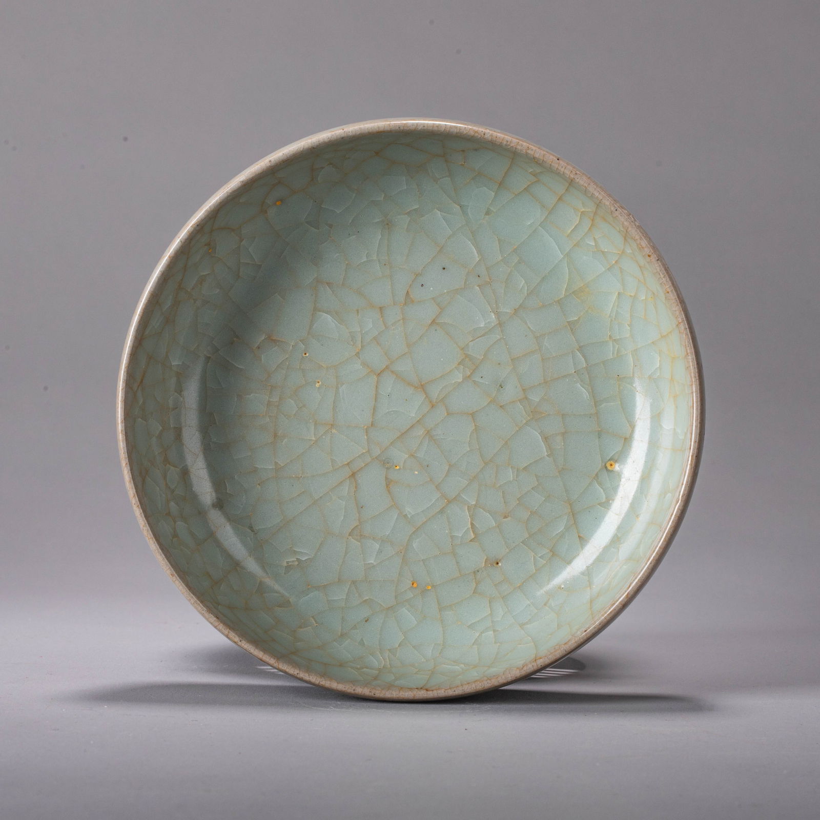 Celadon brush washer. - 5