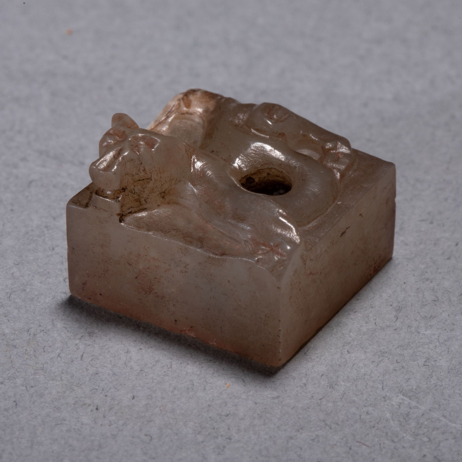 Two Han Dynasty jade seals - 2