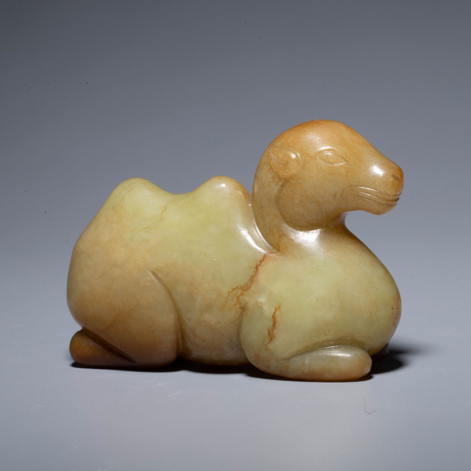 Yuan Dynasty yellow jade camel (1 of 6)