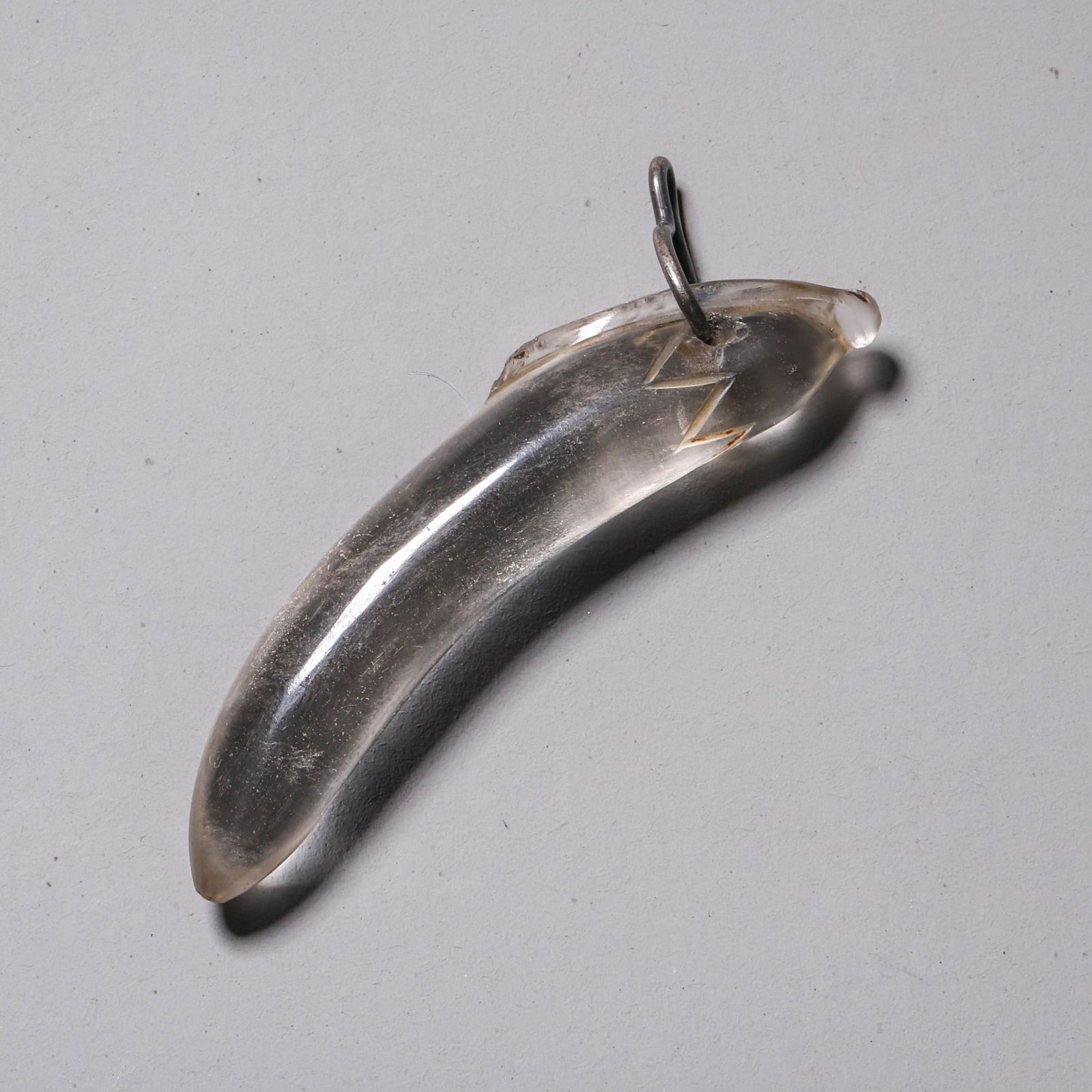 Qing Crystal Eggplant Ornament: Qing Crystal Eggplant Ornament