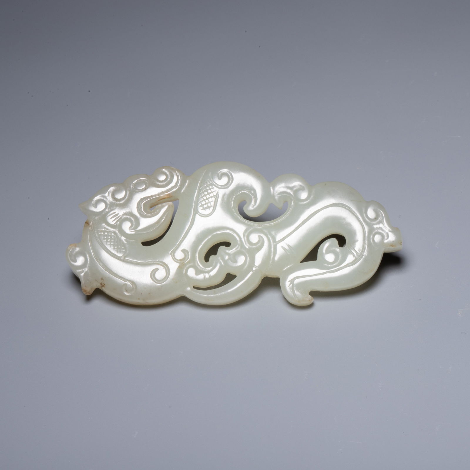 Qing Dynasty Jade Dragon Pendant (1 of 4)