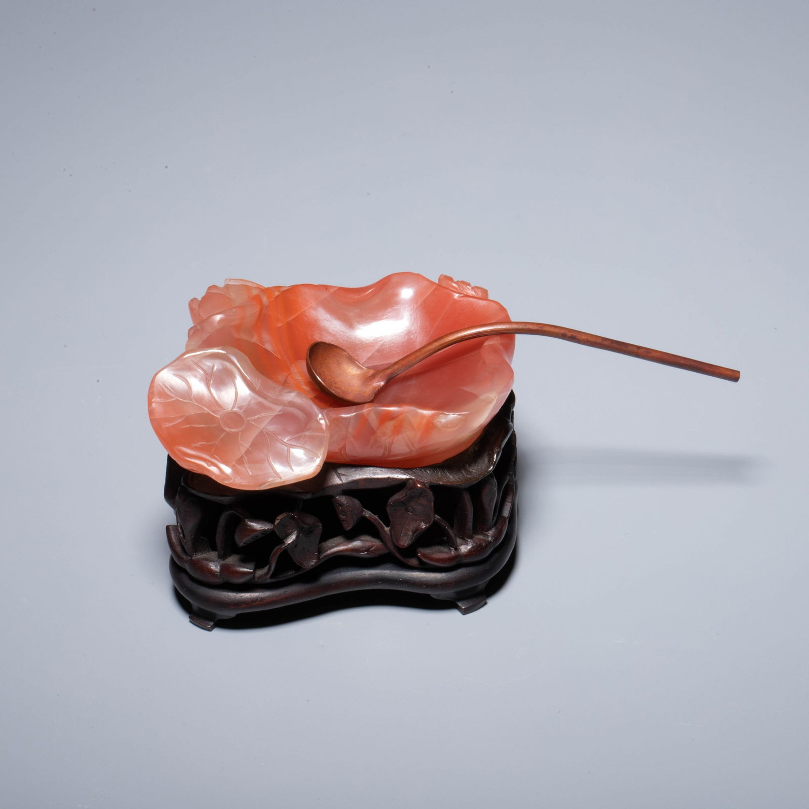 Nanhong (Southern Red) Agate Water Pot (Shuiyu) (1 of 8)