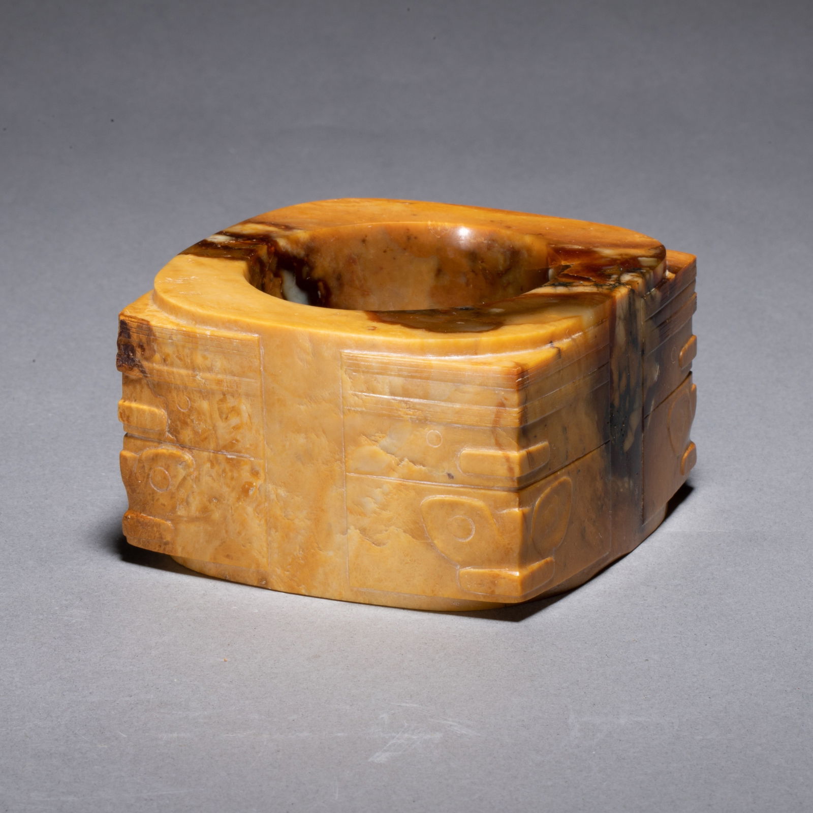 Liangzhu Culture Jade Cong (1 of 8)