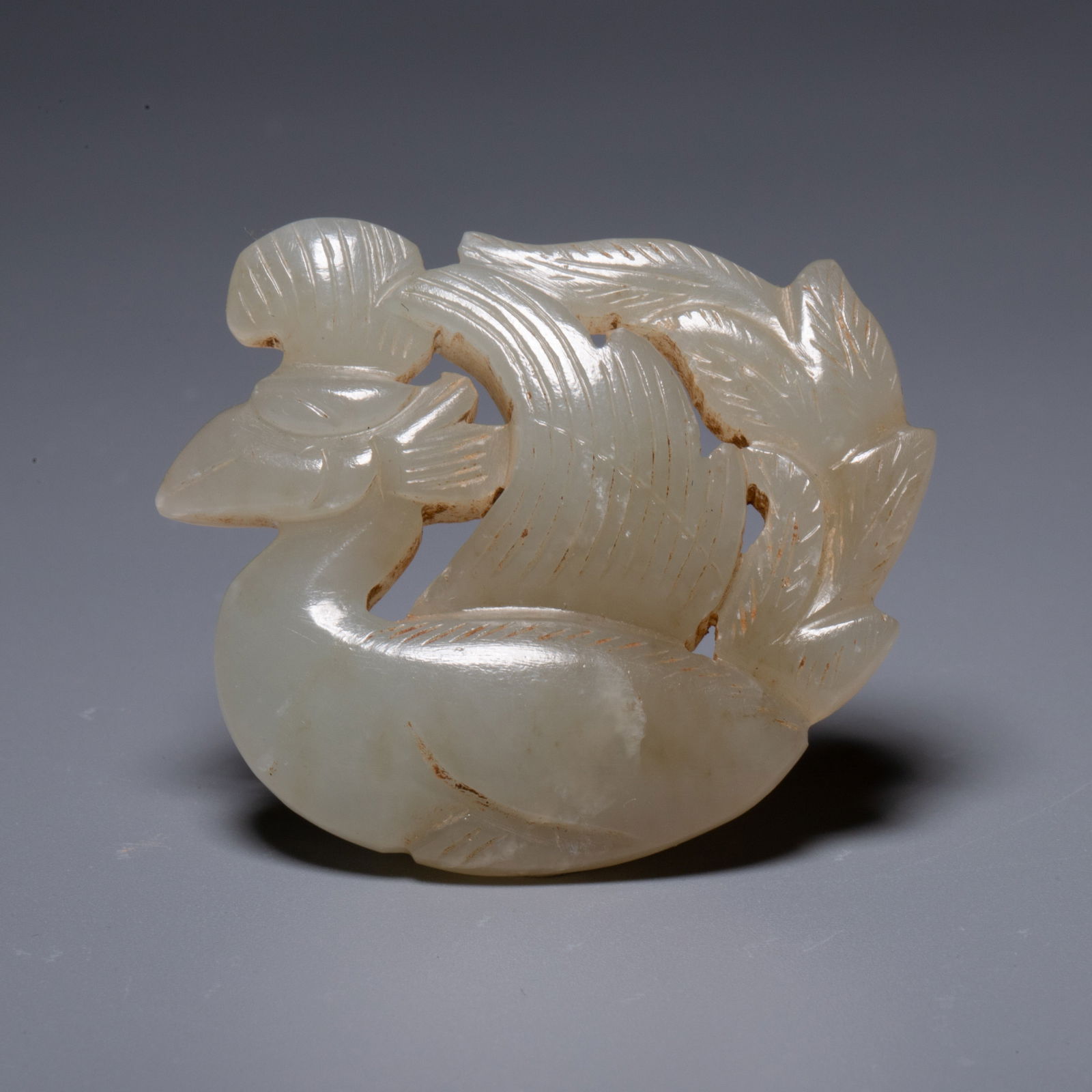 Ancient Jade Phoenix Bird Pendant (1 of 4)