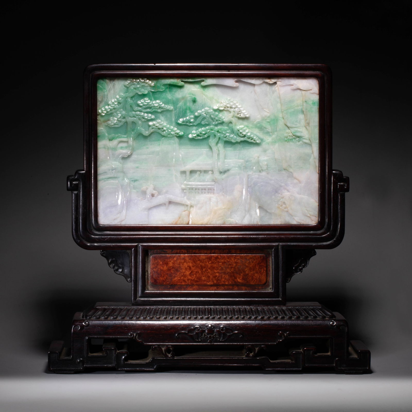 Landscape Pattern Jade Table Screen (1 of 12)