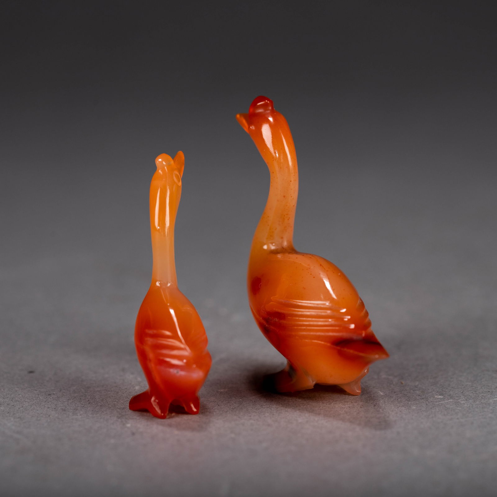 Agate Duck Pair - 2
