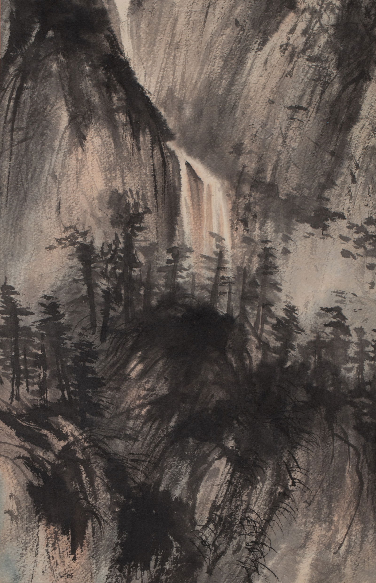 Fu Baoshi, "Landscape" - 4