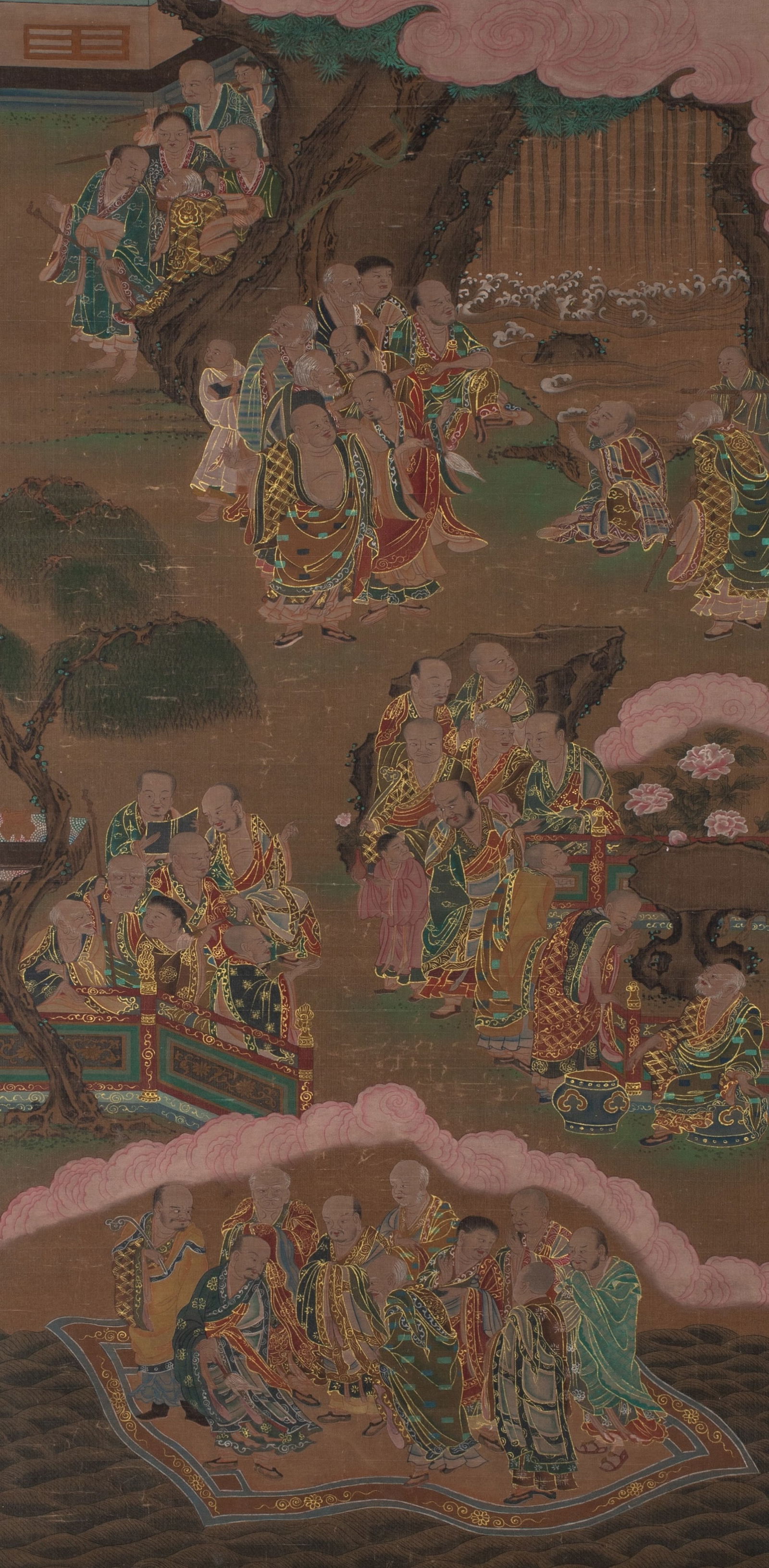 Formerly collected by Inoue Yasushi, Anonymous, "Group of Buddha Statues" (1 of 6)