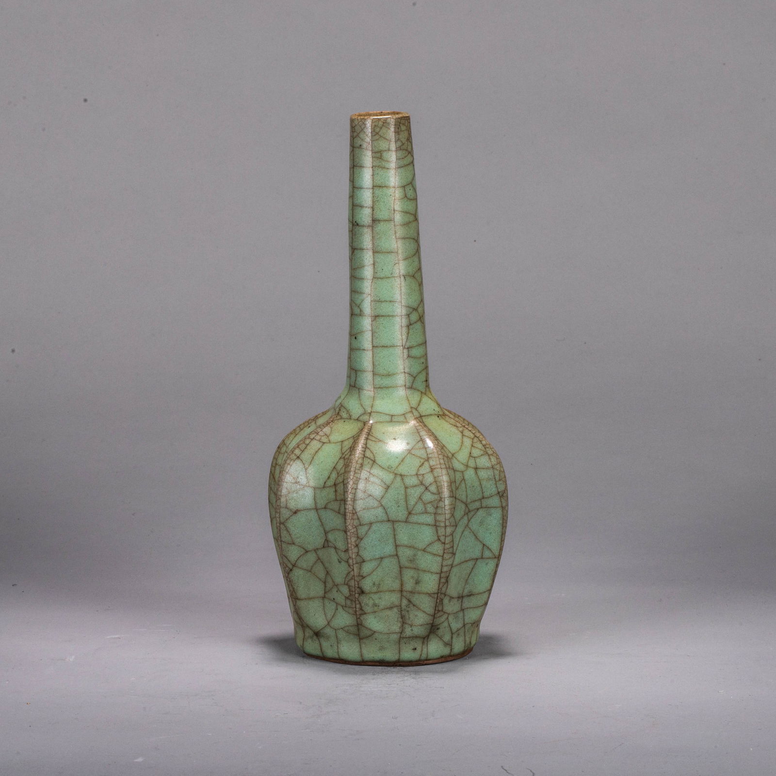 Song Dynasty, Celadon Octagonal "Dan" Vase (1 of 6)