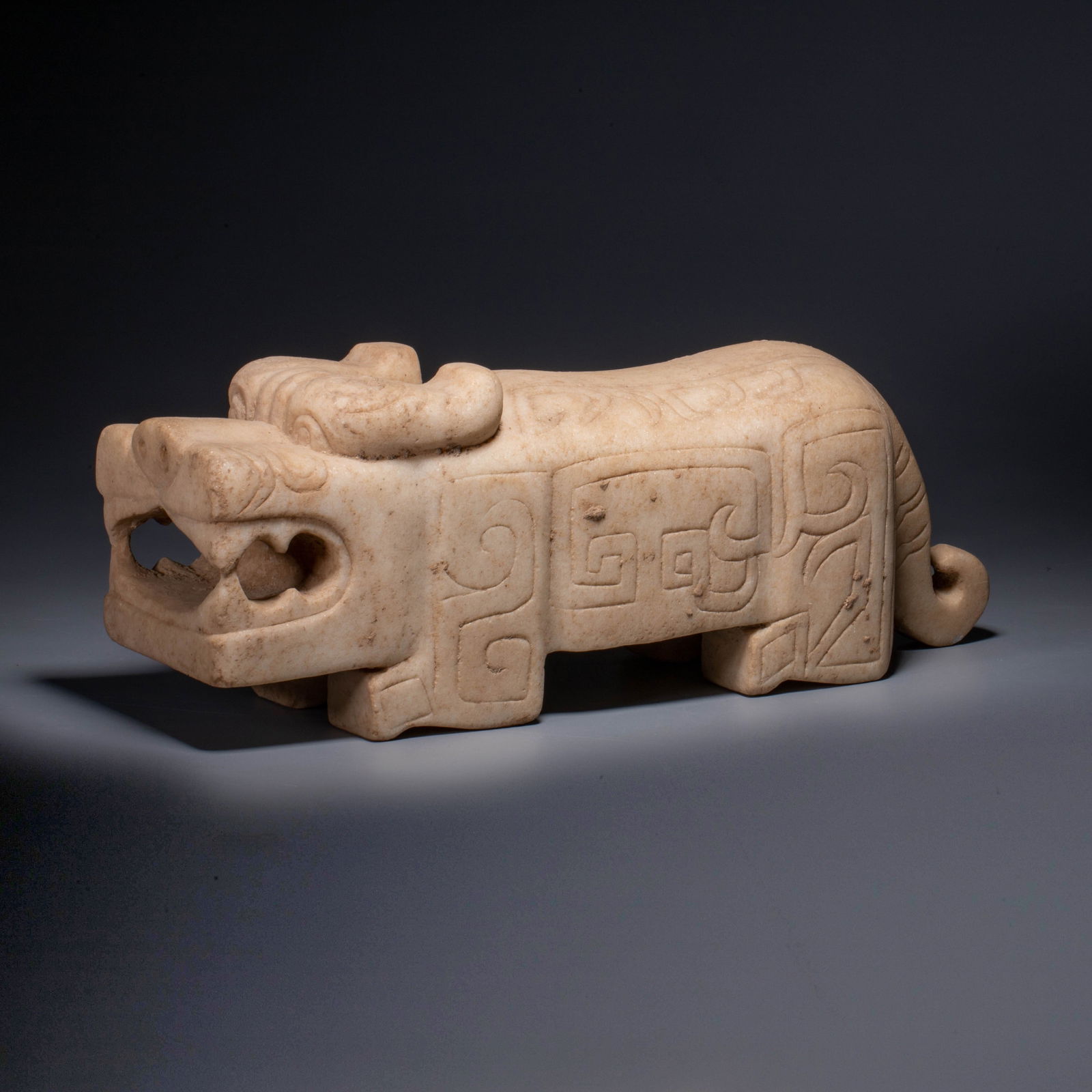 Shang Dynasty Stone Tiger (1 of 8)