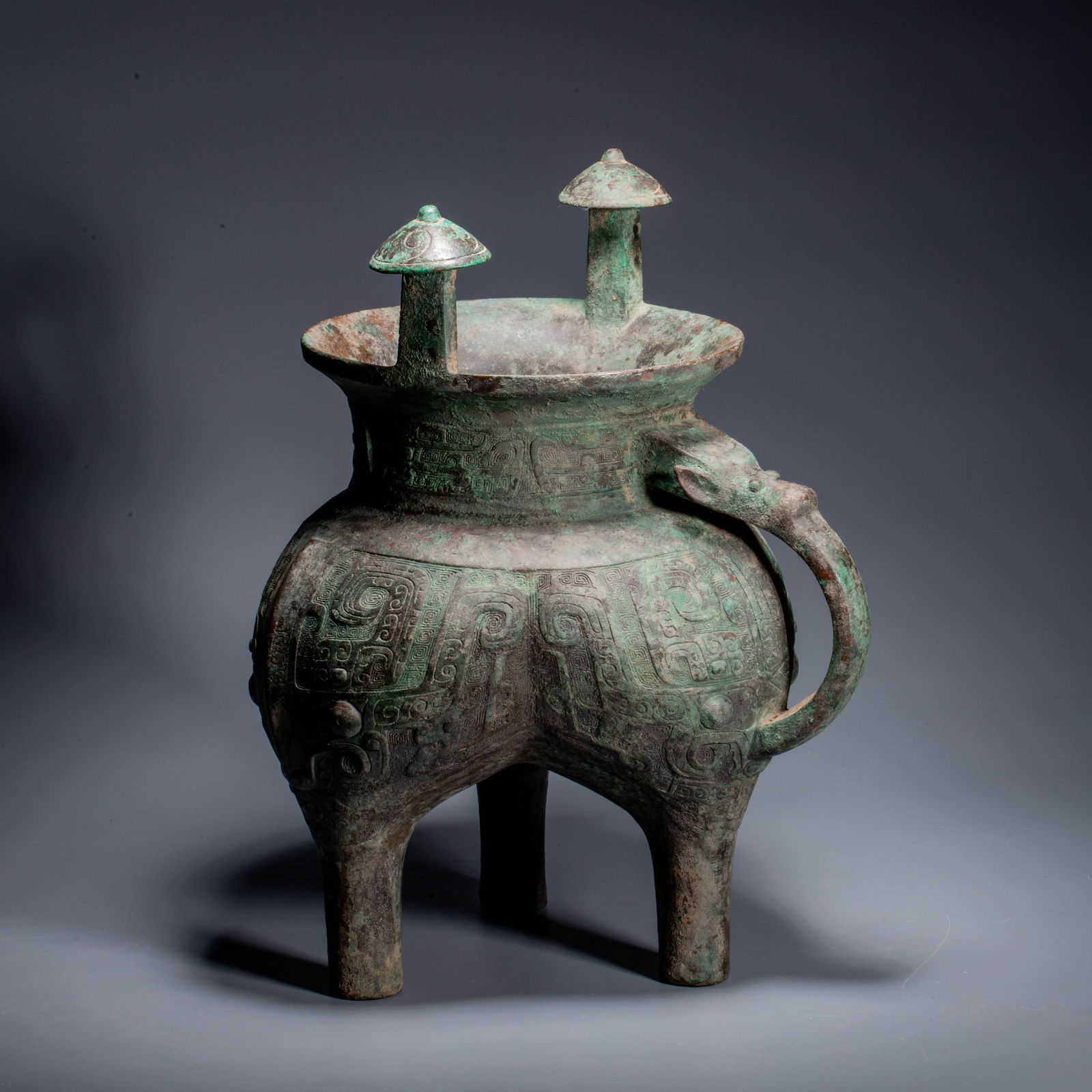 Late Shang Dynasty Bronze Jia: Late Shang Dynasty Bronze Jia