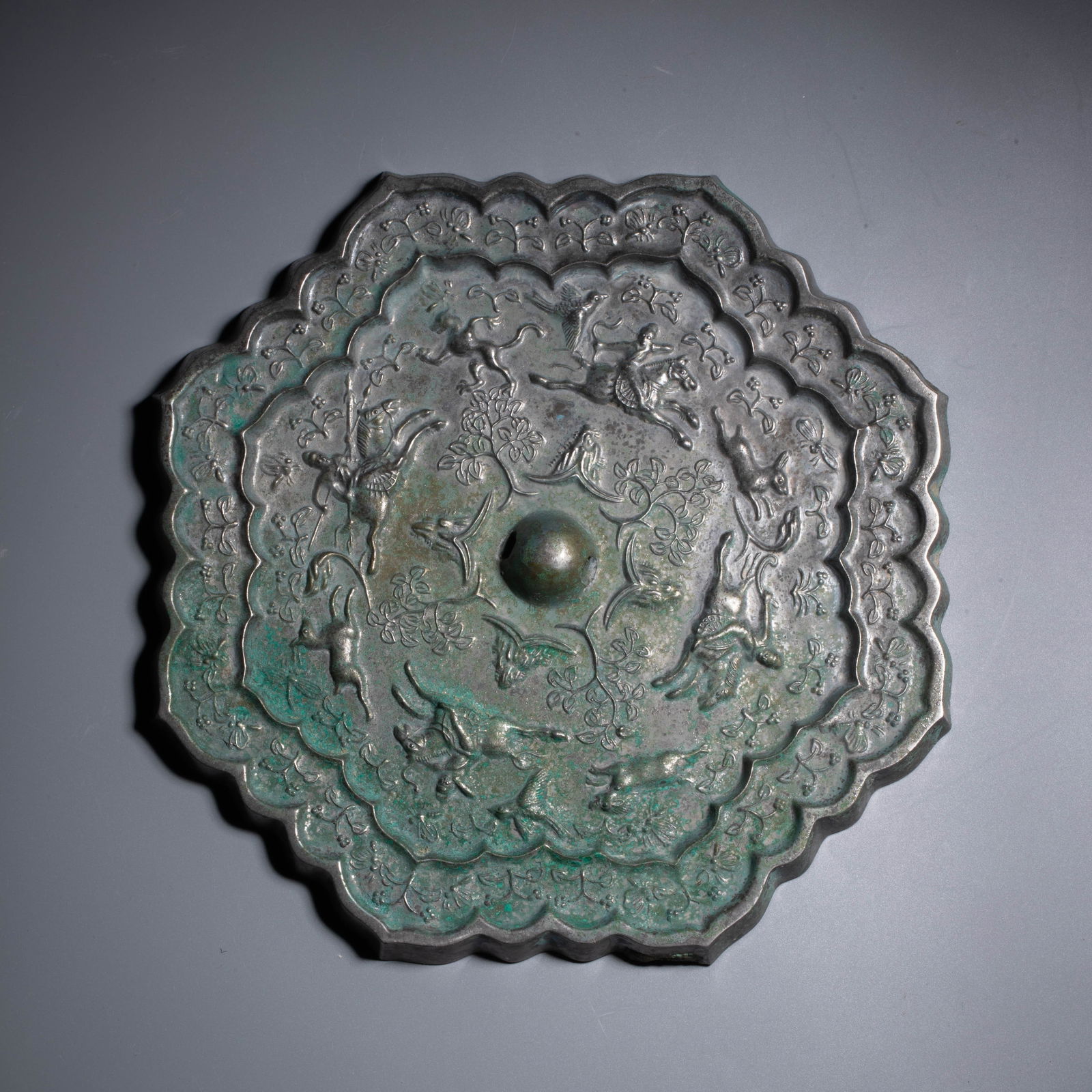 Tang Dynasty Hunting Scene Mirror (1 of 10)