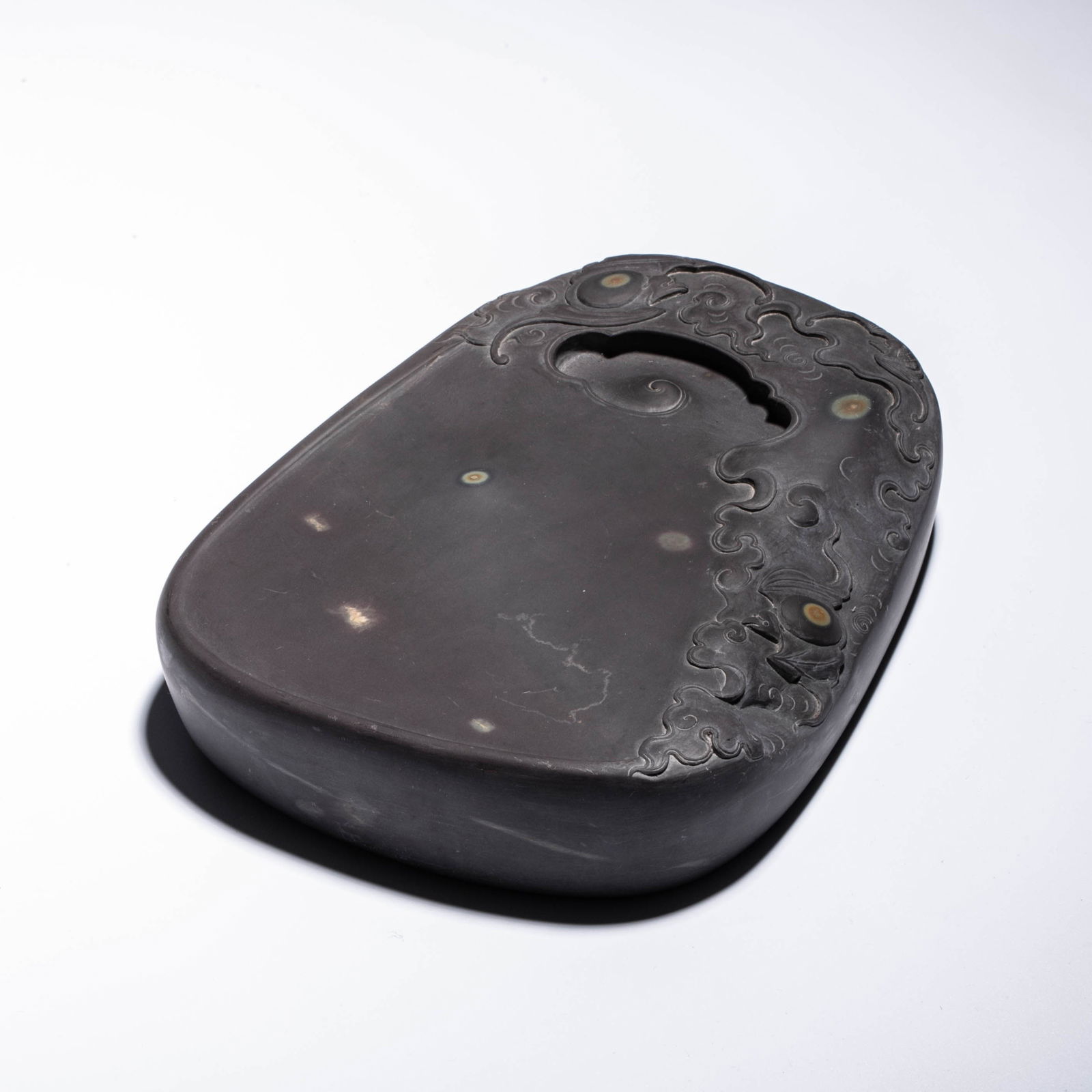 Duan Inkstone Hangzi Multi-eye Cloud Pattern Inkstone - 2