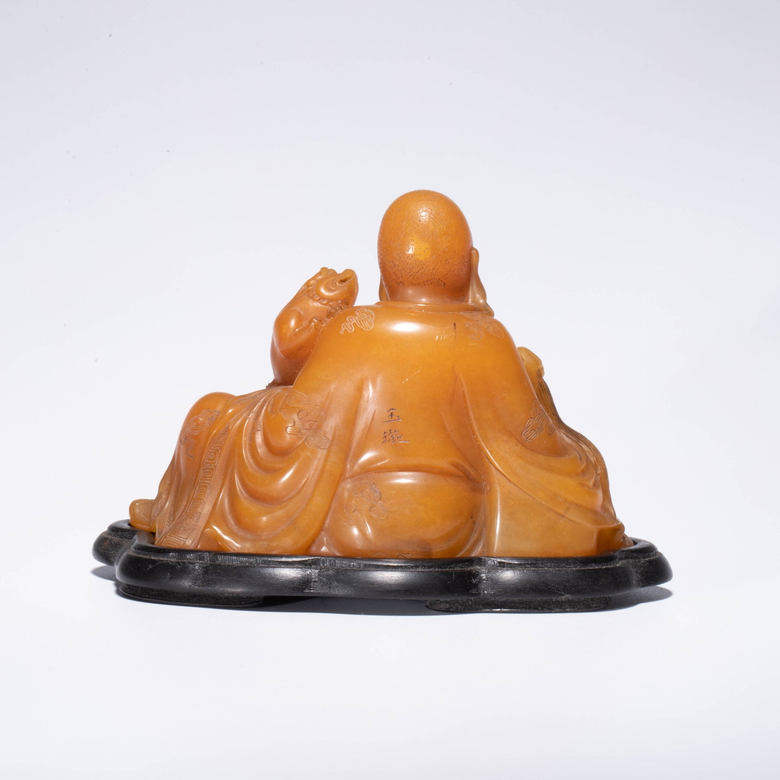 Yuxuan mark Tianhuang crouching tiger Arhat statue - 4