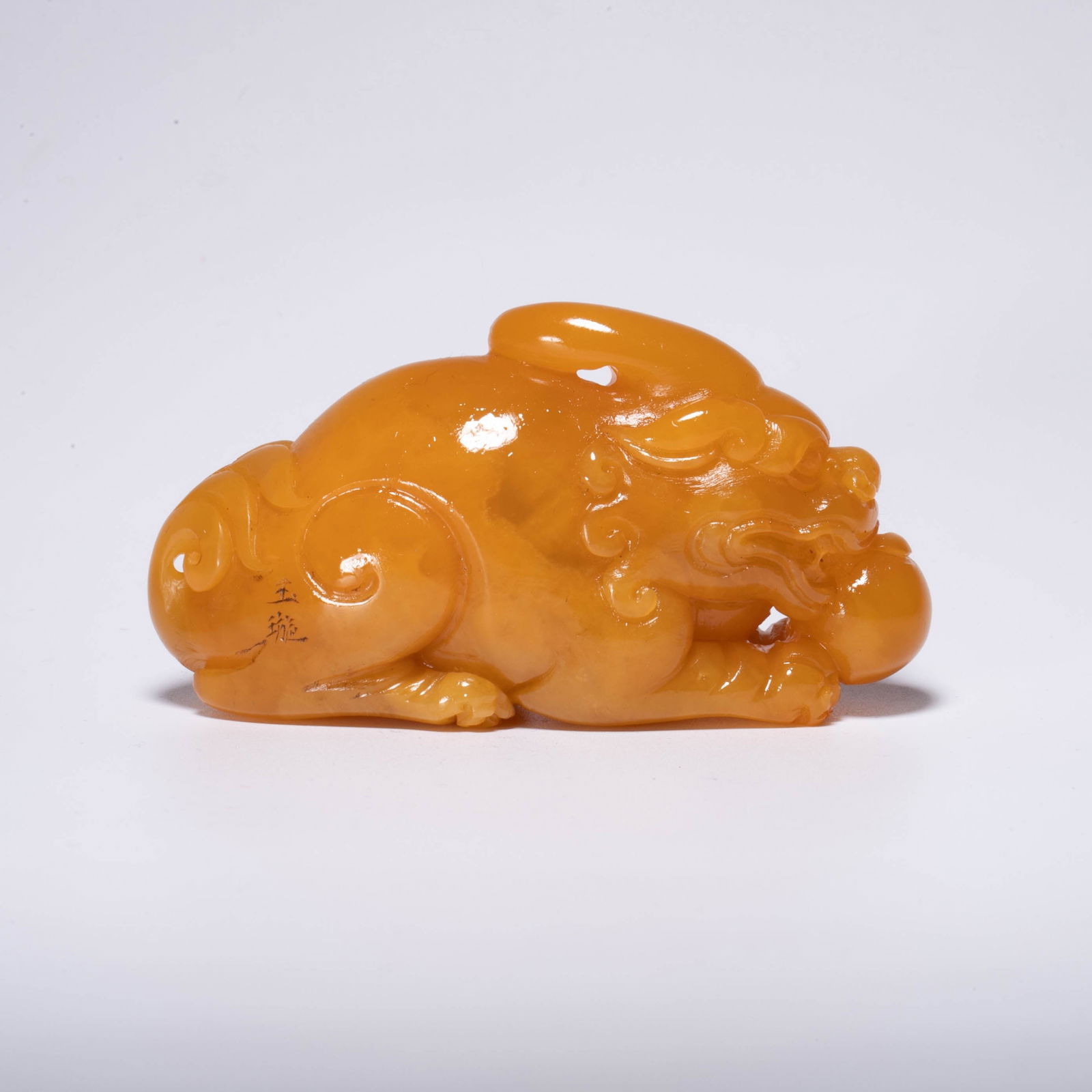 Qing Dynasty Yuxuan mark Tianhuang auspicious beast - 2