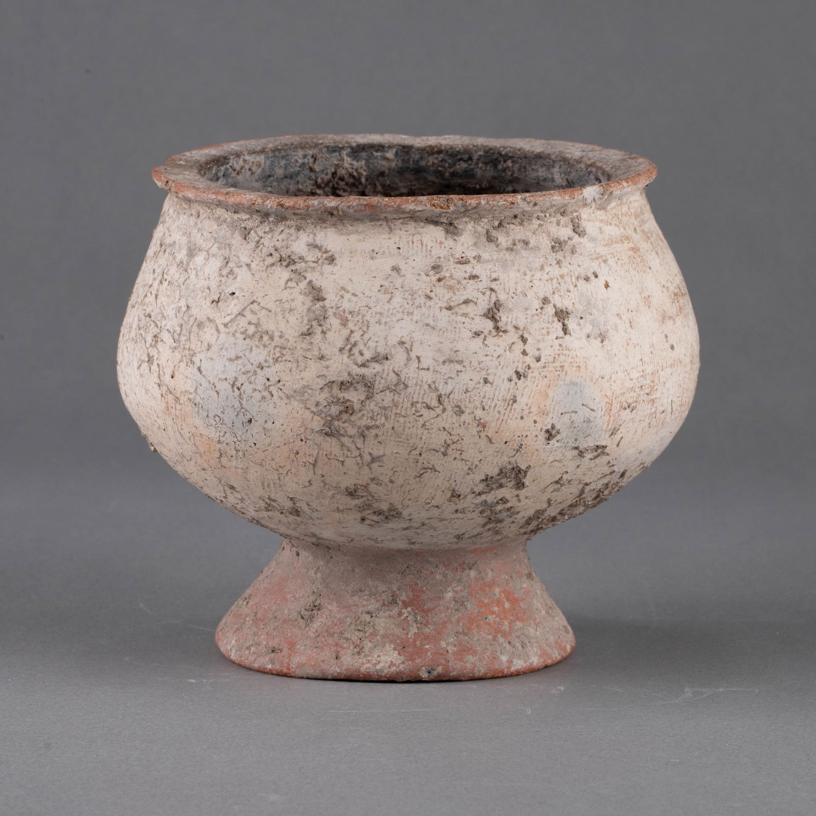 Longshan high-legged clay pot - 4