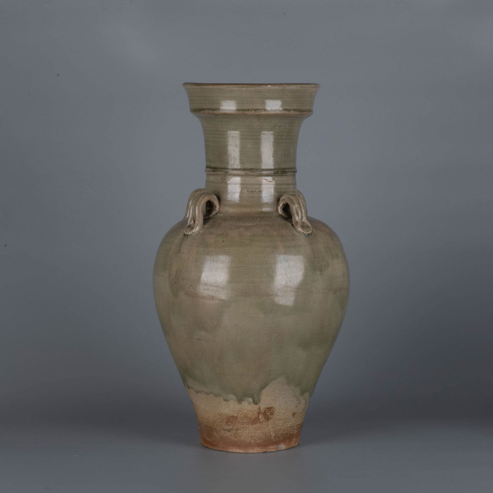Sui celadon four-eared vase (1 of 6)