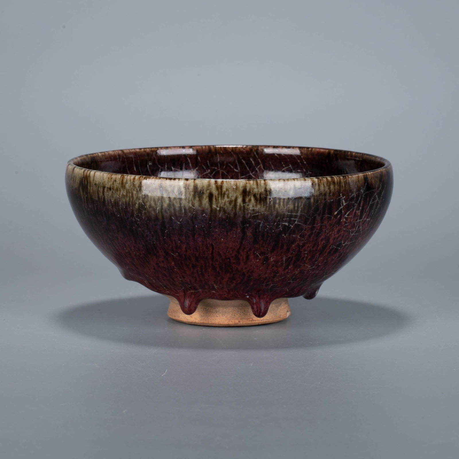 Jun ware tea bowl - 2
