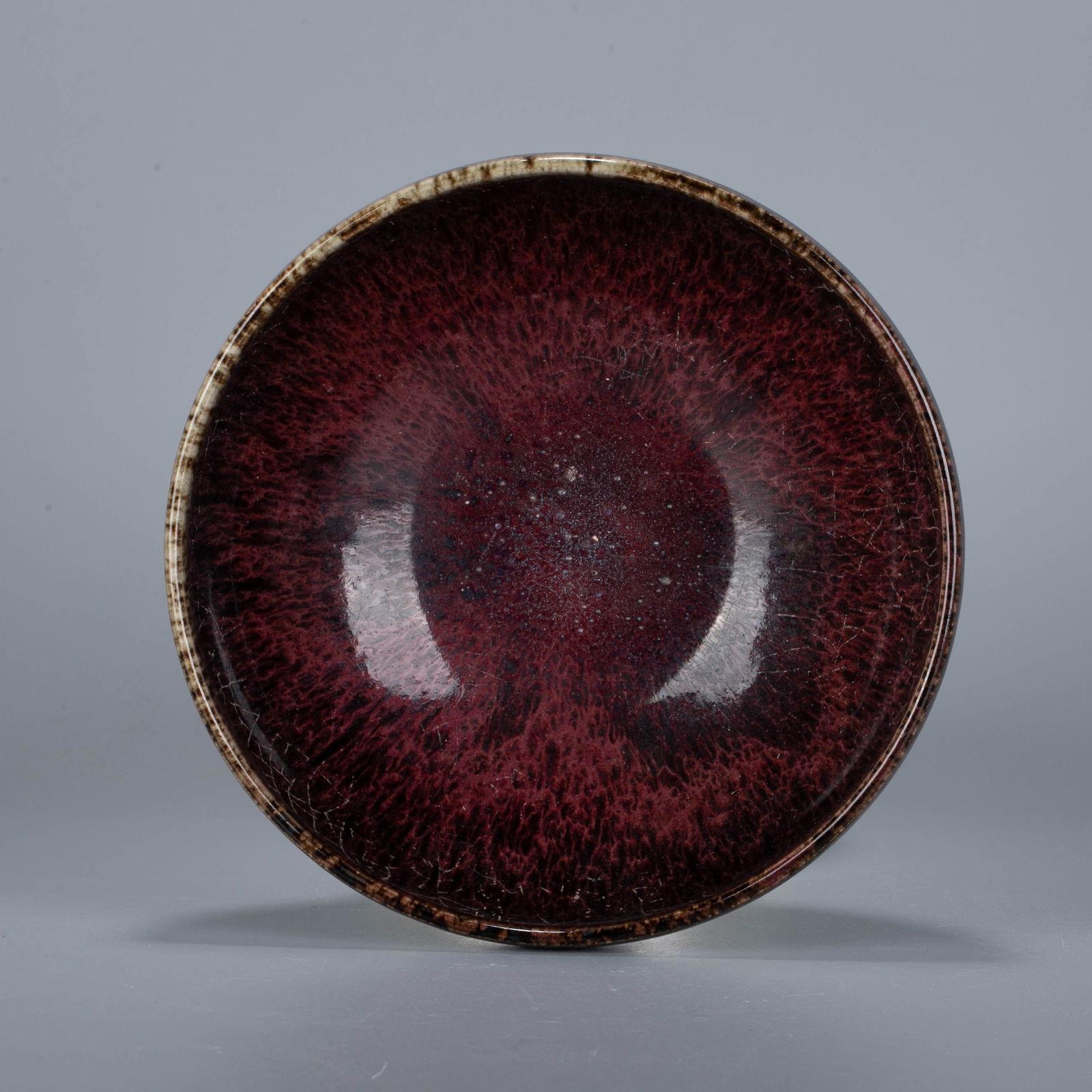 Jun ware tea bowl - 4