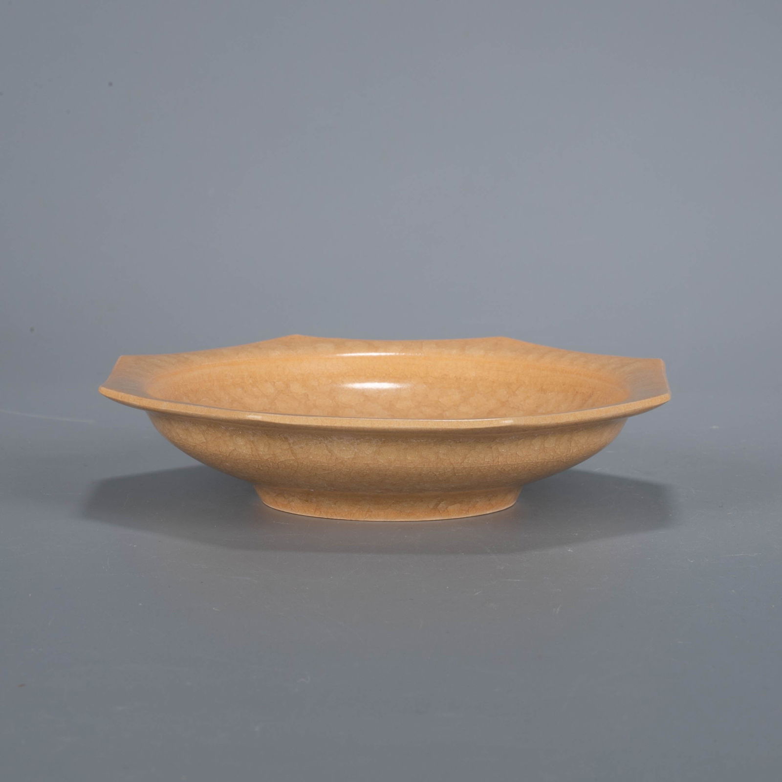 Longquan celadon octagonal dish - 2