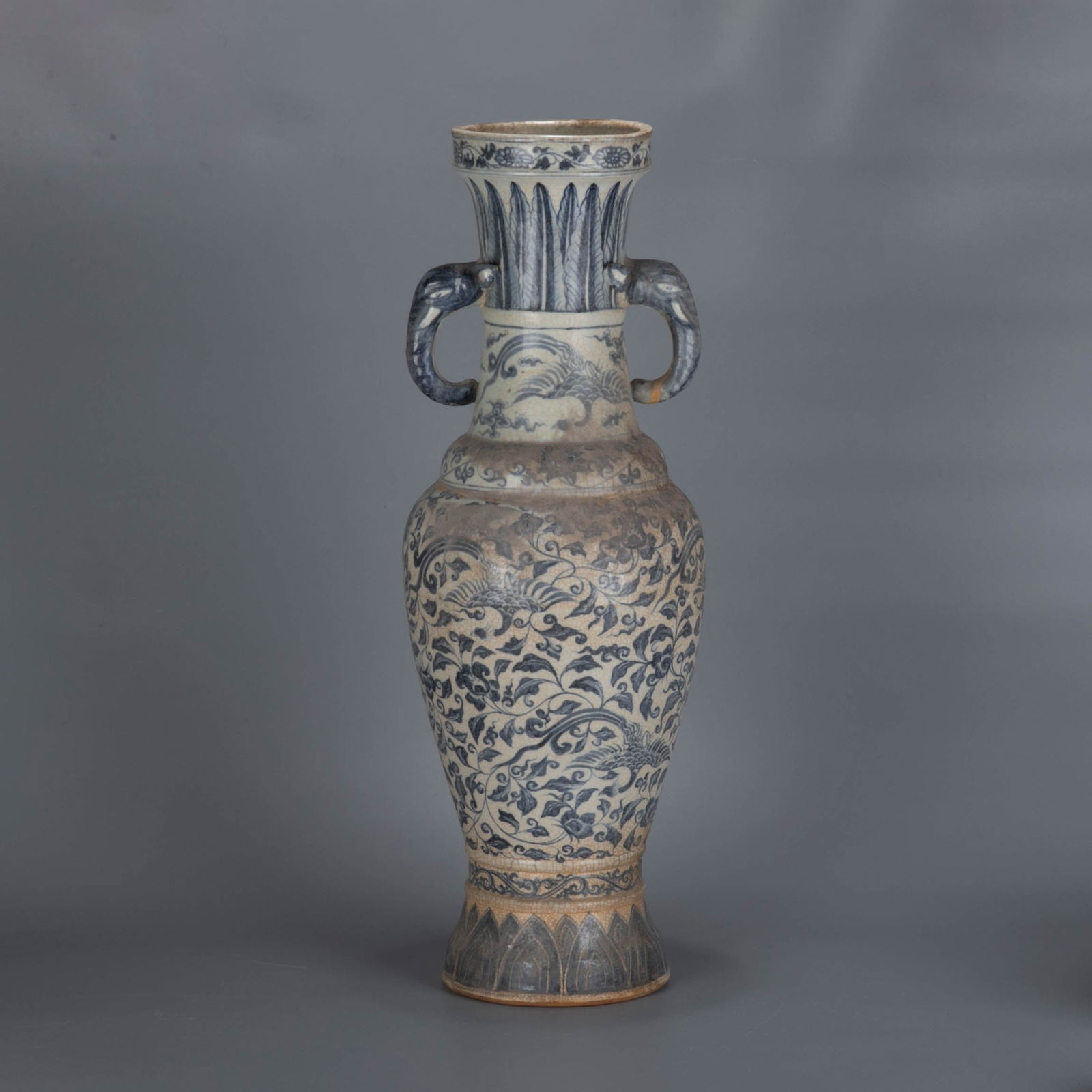 Yuan blue and white vase (1 of 7)