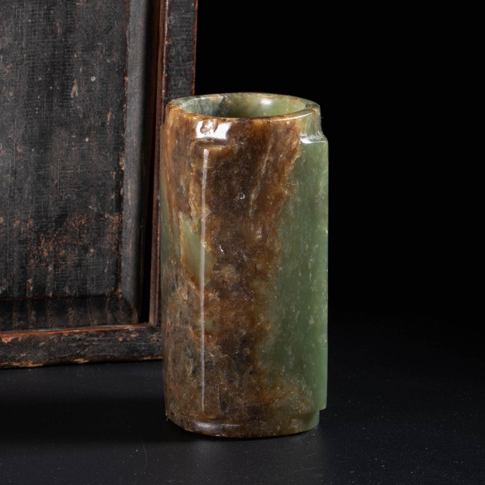 Shang ancient jade cong: Shang ancient jade cong