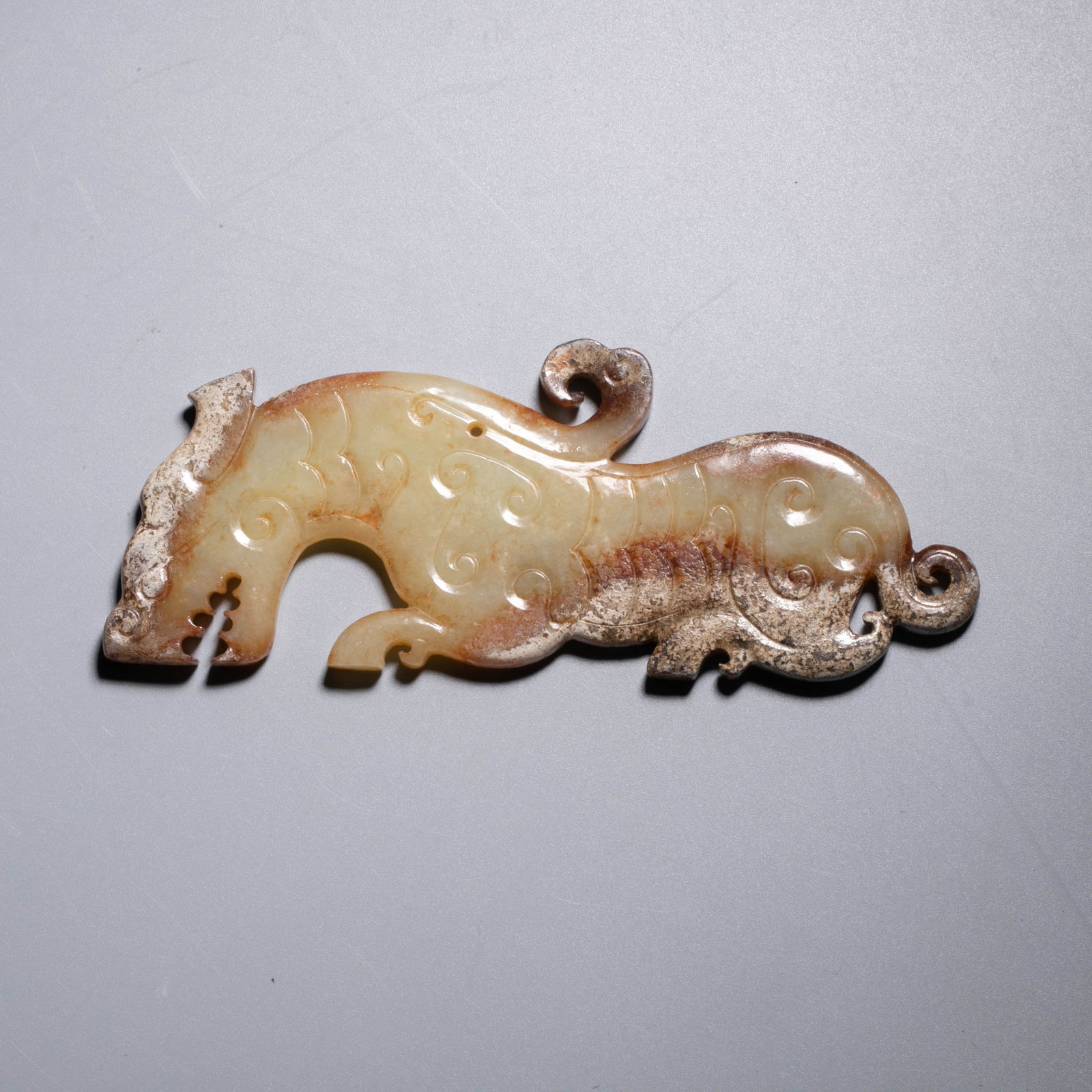 Ancient Jade Beast Pendant: Ancient Jade Beast Pendant