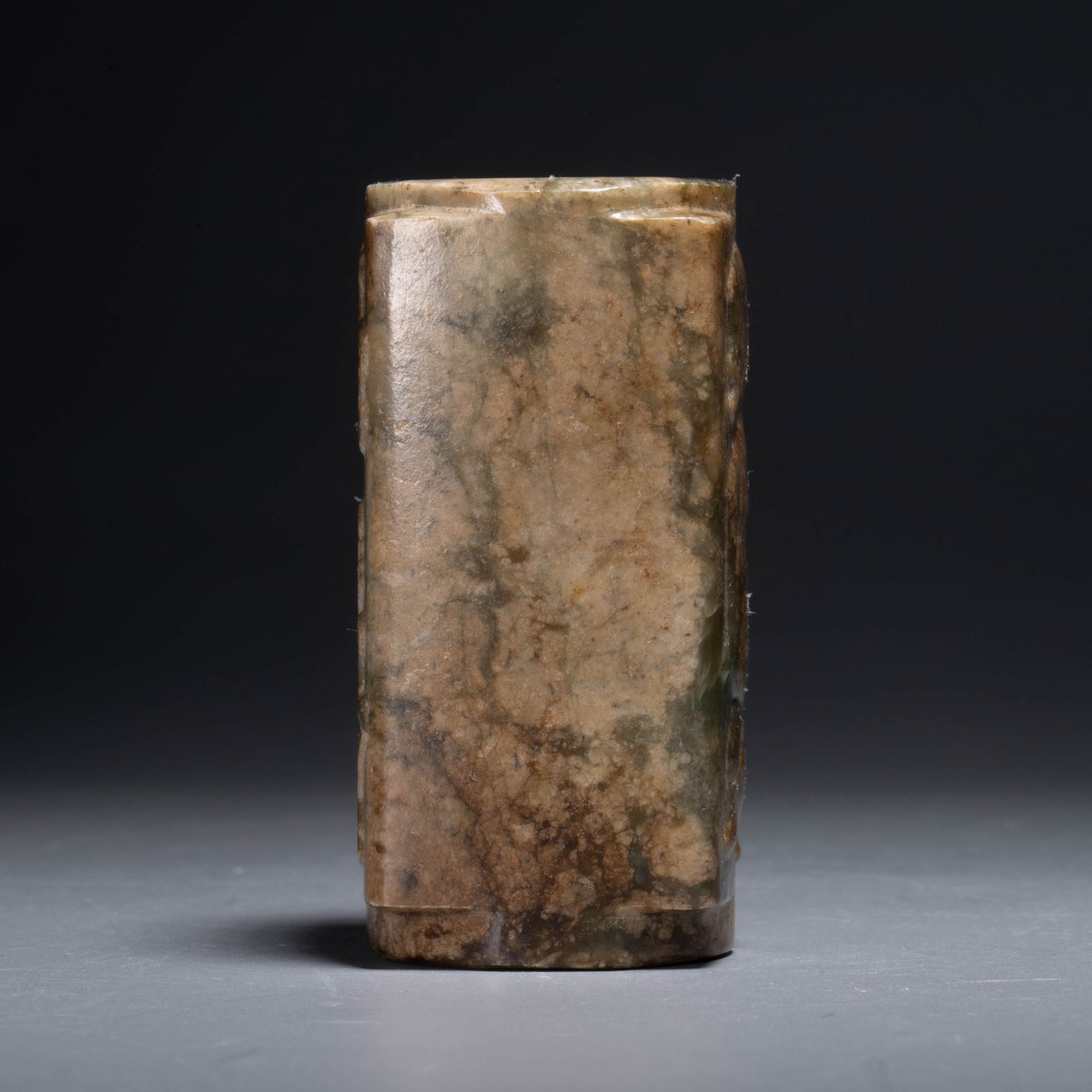 Merchant?? Jade Cong with Face Pattern - 5