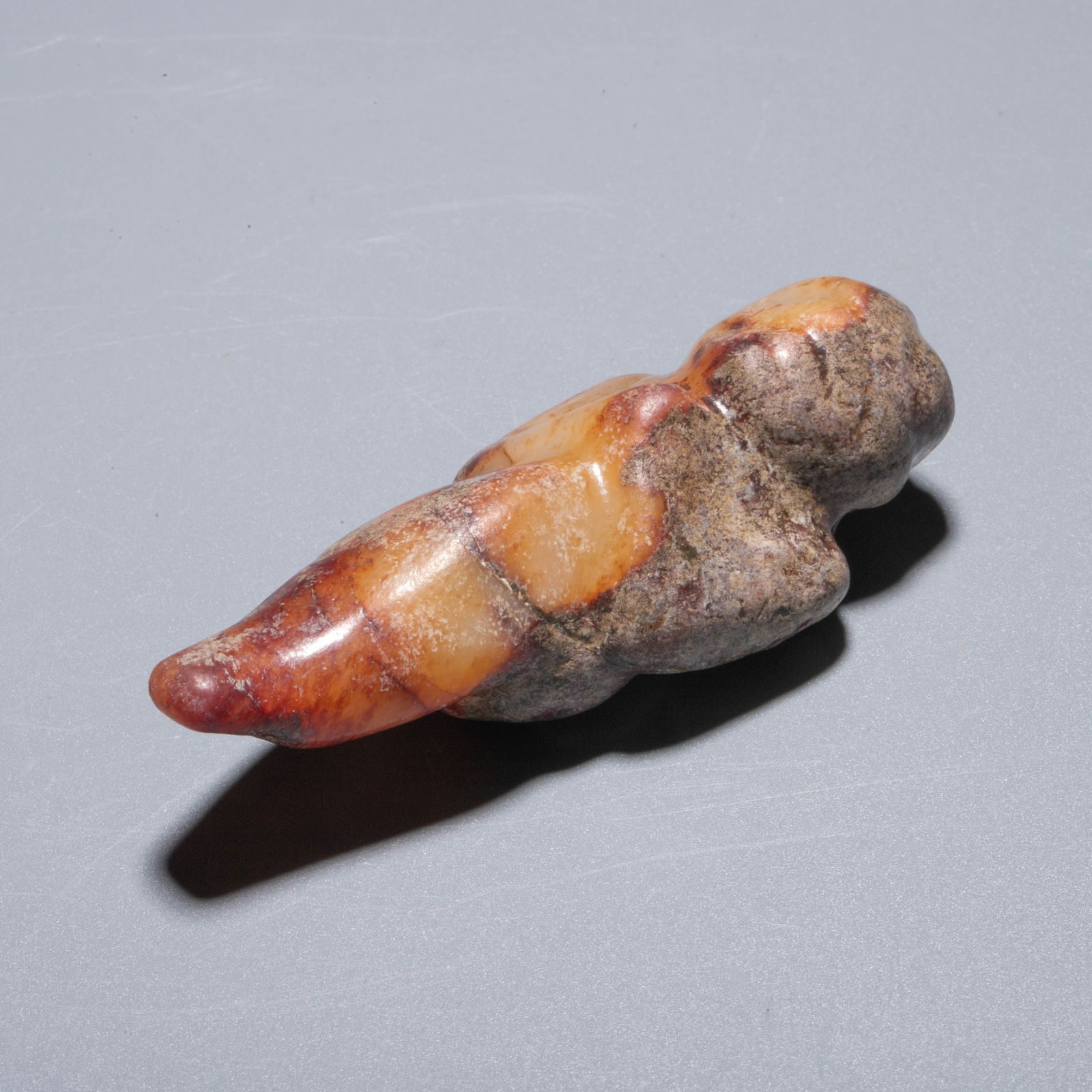 Hongshan White Jade Red Qin Shenren: Hongshan White Jade Red Qin Shenren