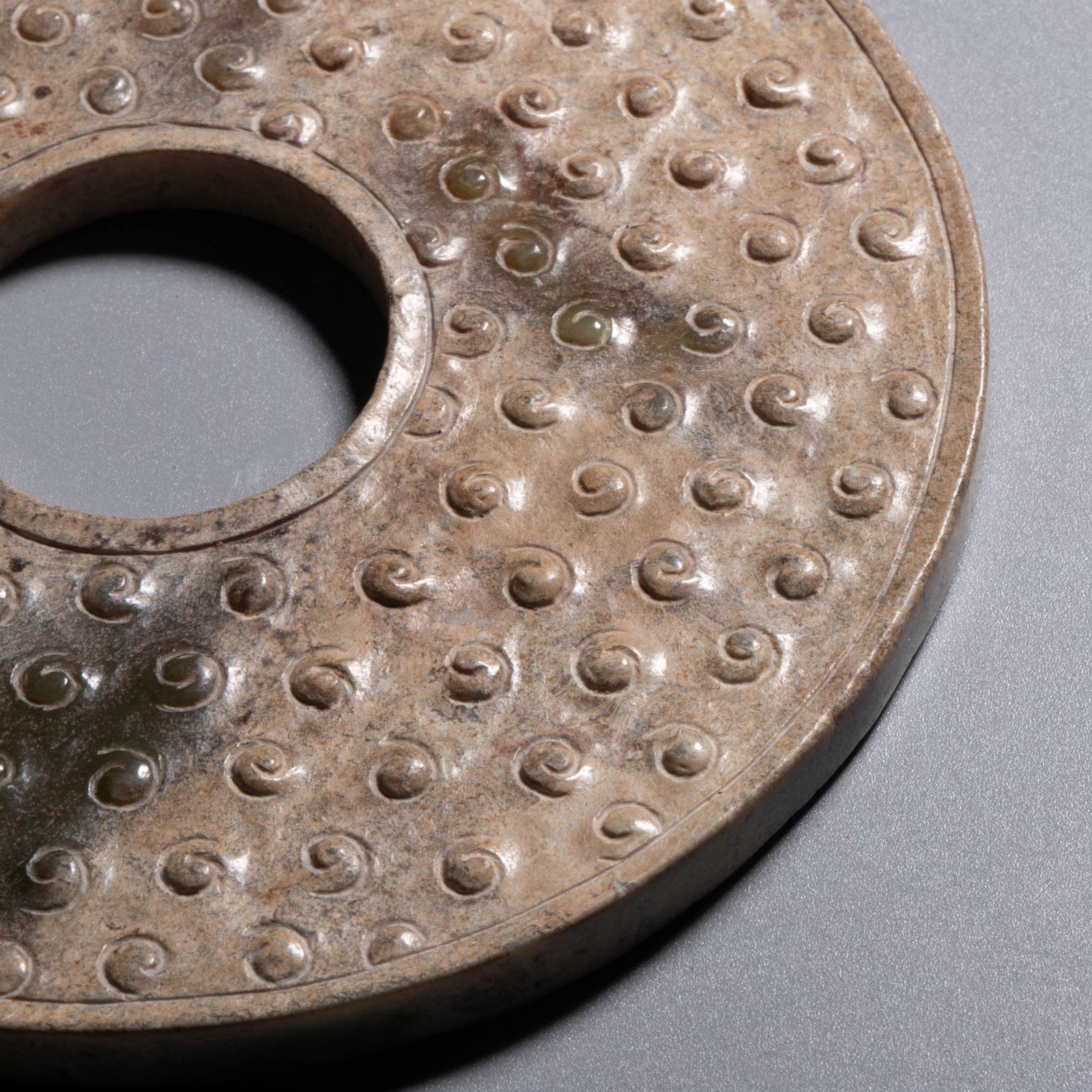 Nipple pattern ancient jade - 4