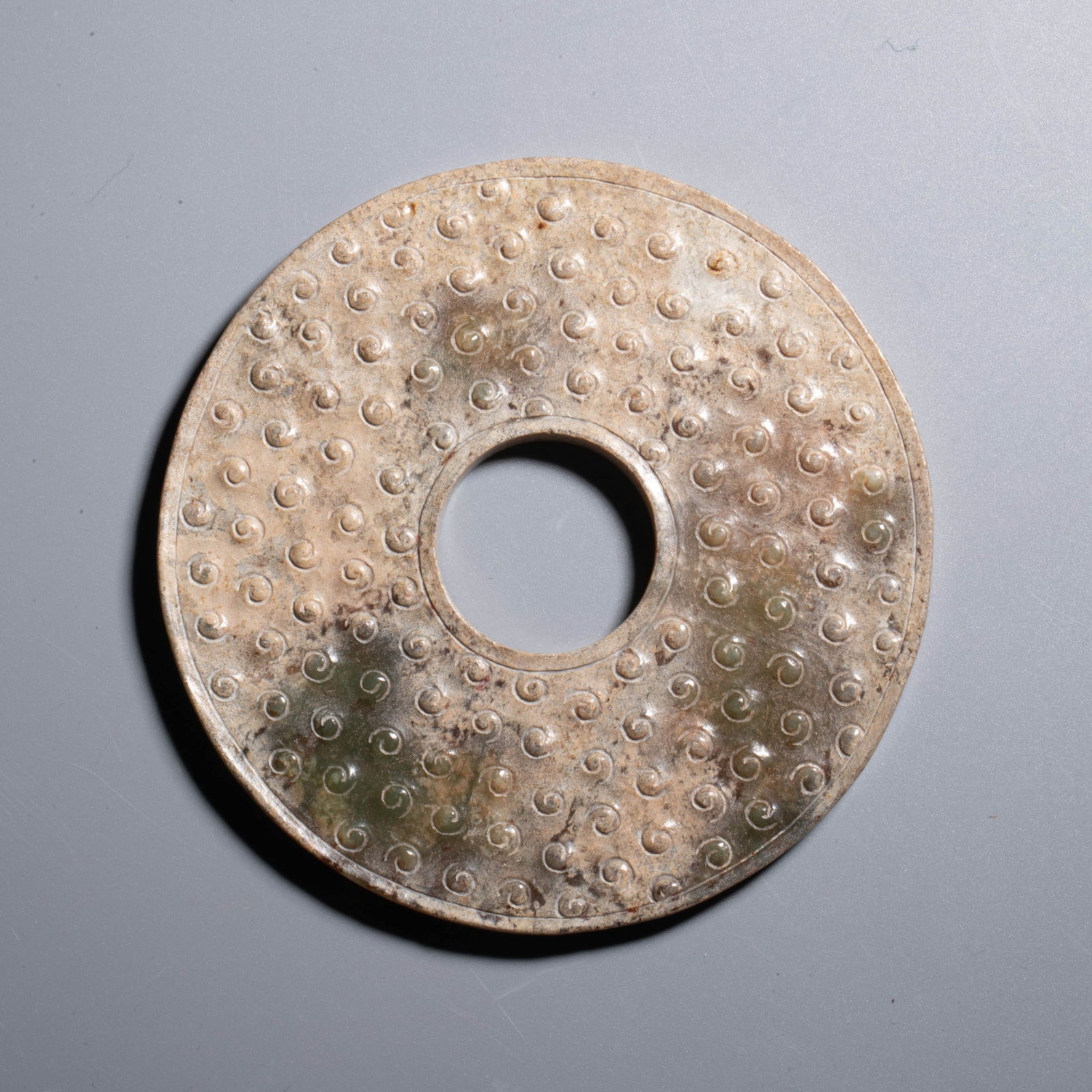 Nipple pattern ancient jade - 5