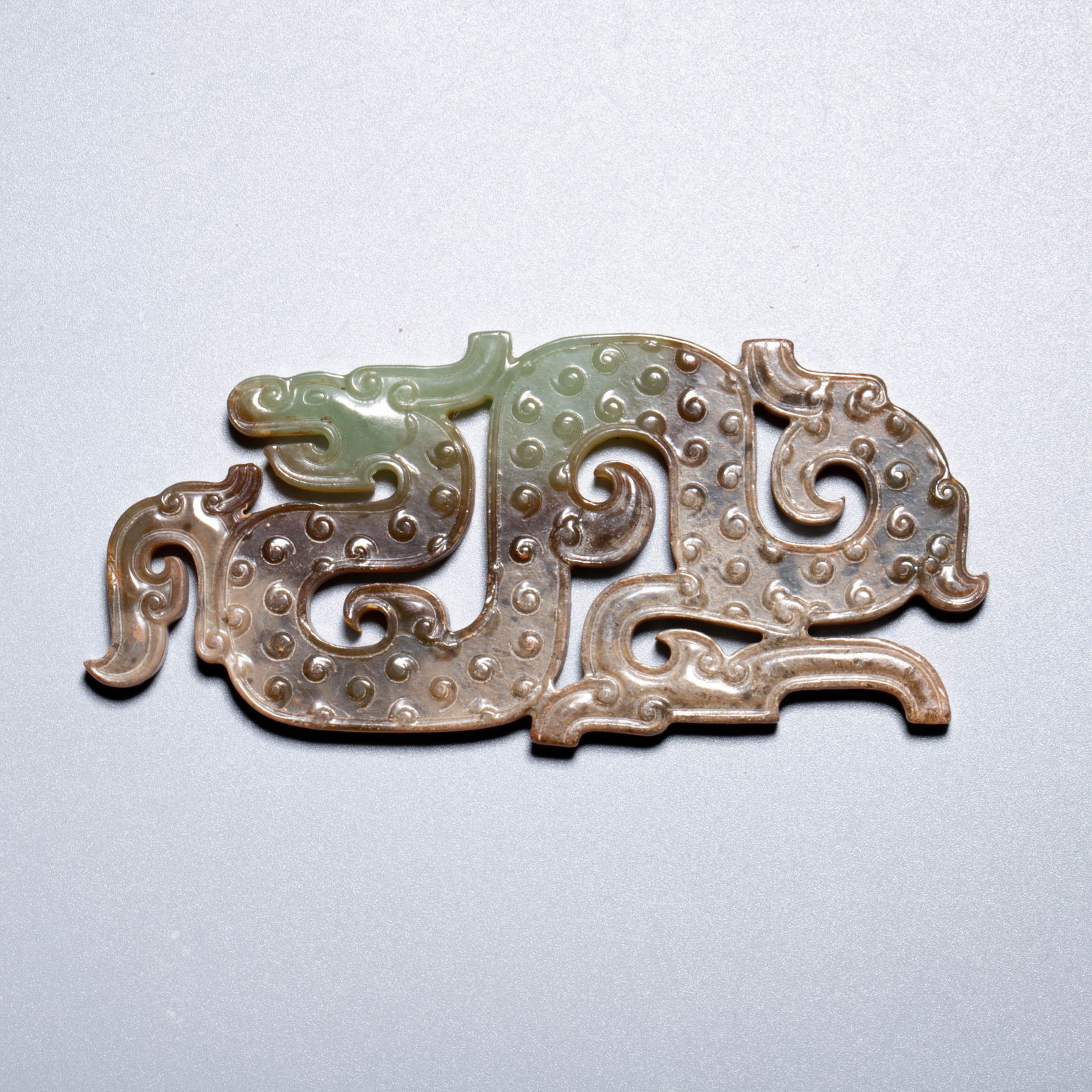 Shang Jade Dragon Pendant (1 of 6)