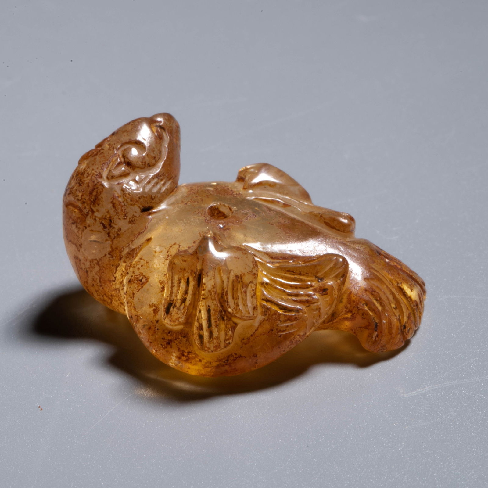 Warring States Period Crystal Phoenix Bird: Warring States Period Crystal Phoenix Bird