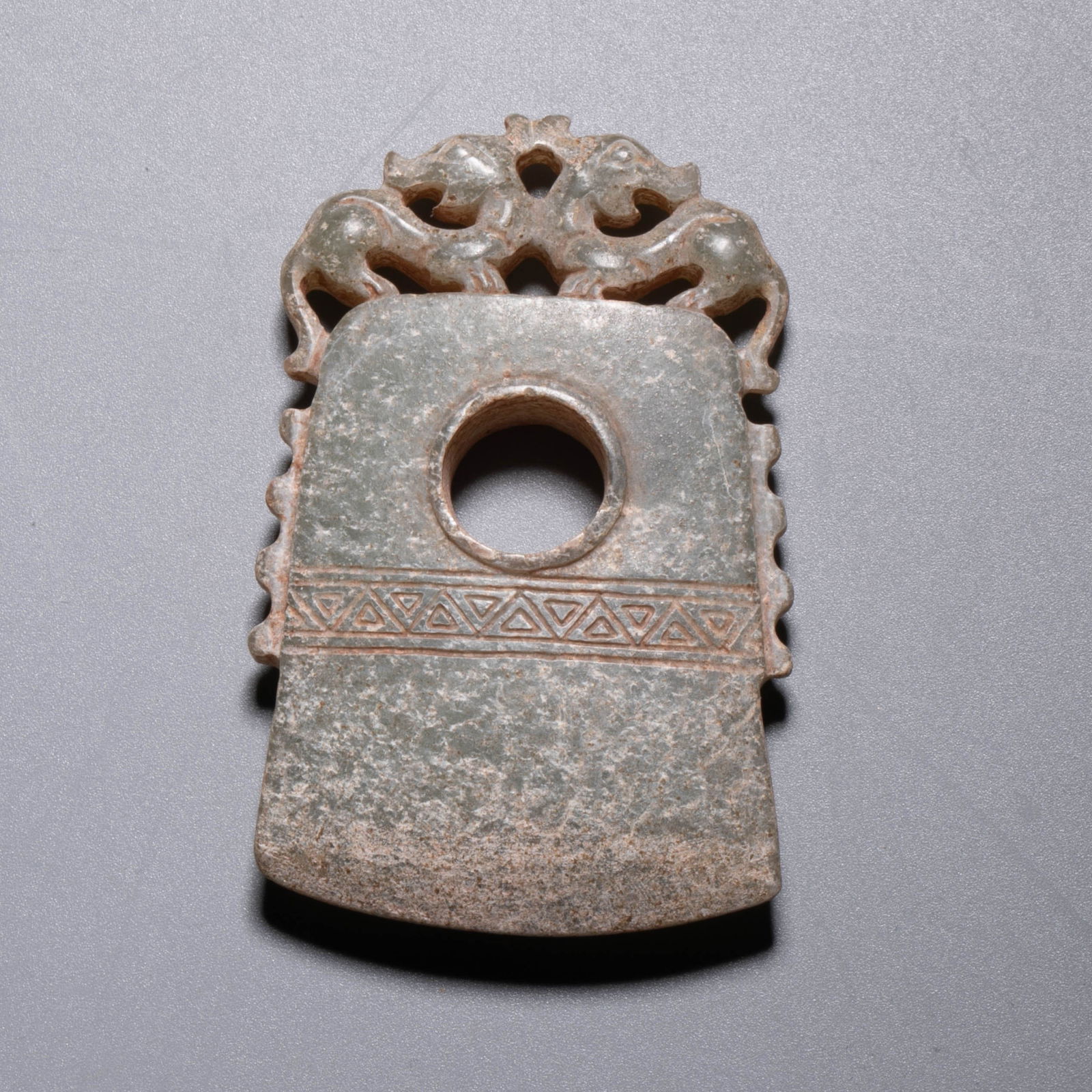 Warring States Period Hetian Jade Pendant (1 of 6)
