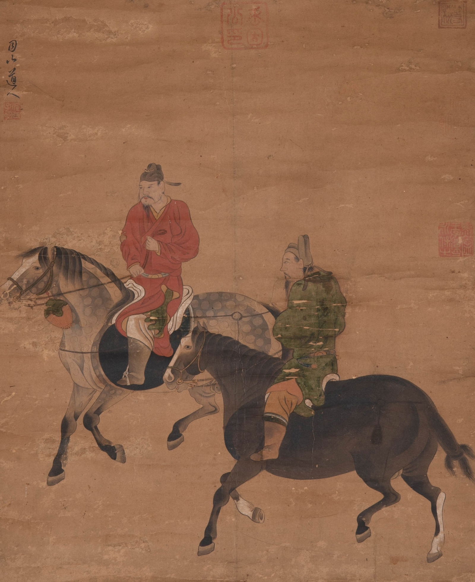 Zhao Mengfu Two Riders: Zhao Mengfu Two Riders