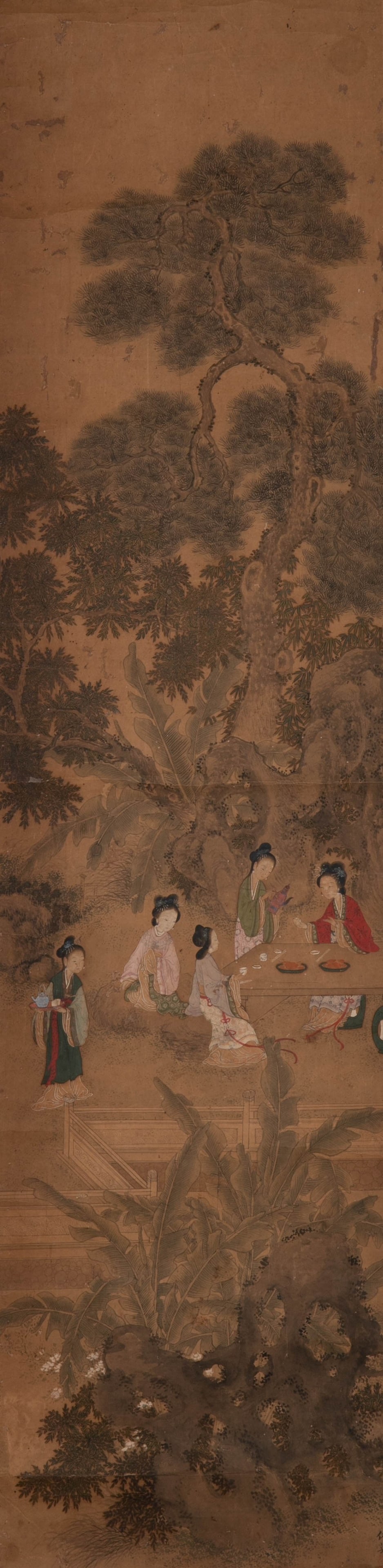 Qiu Ying Panasonic tea tasting picture: Qiu Ying Panasonic tea tasting picture