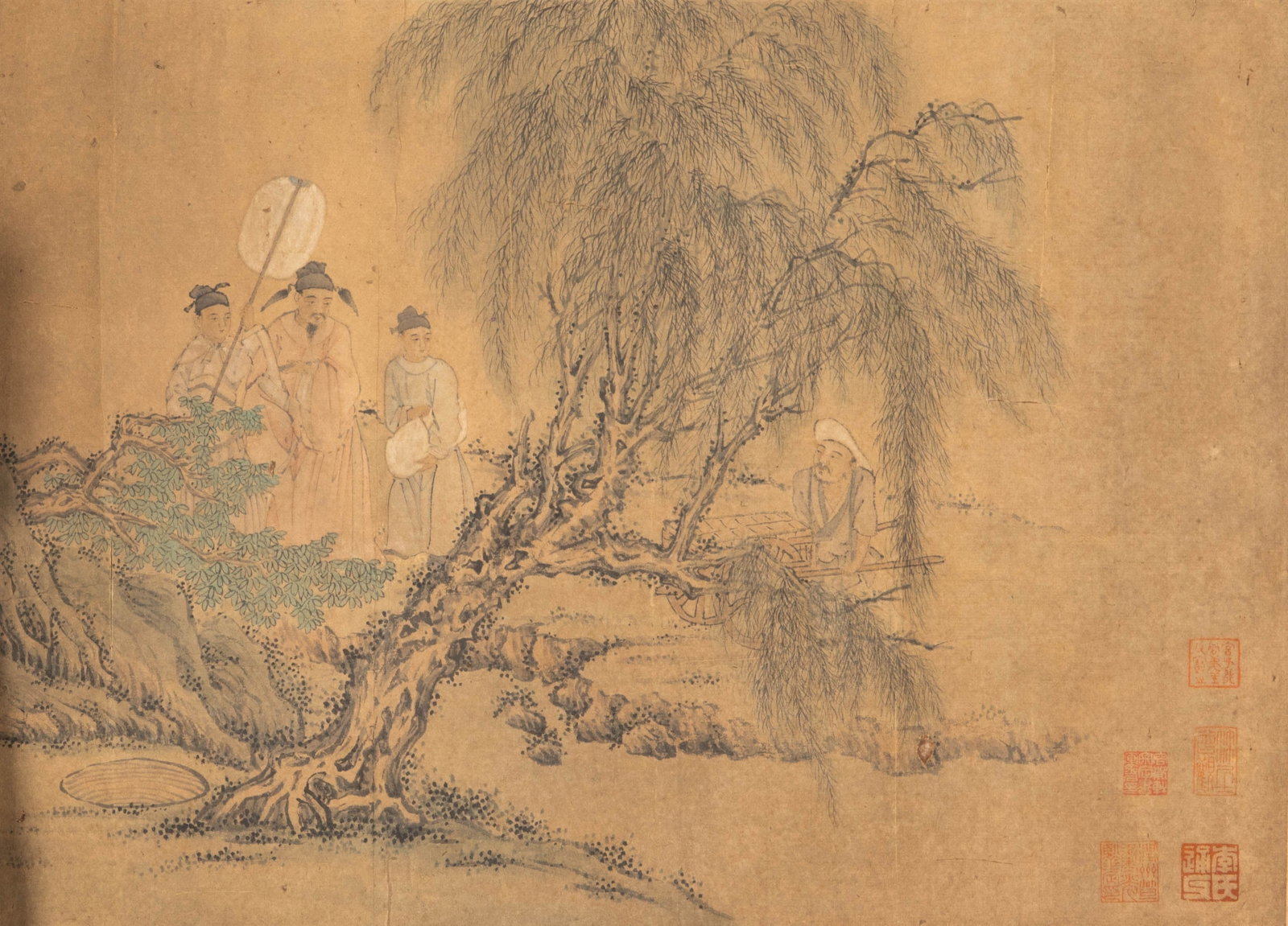 Li Shida Drinking Eight Immortals Hand Scroll - 3