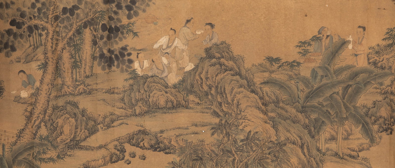 Li Shida Drinking Eight Immortals Hand Scroll - 5