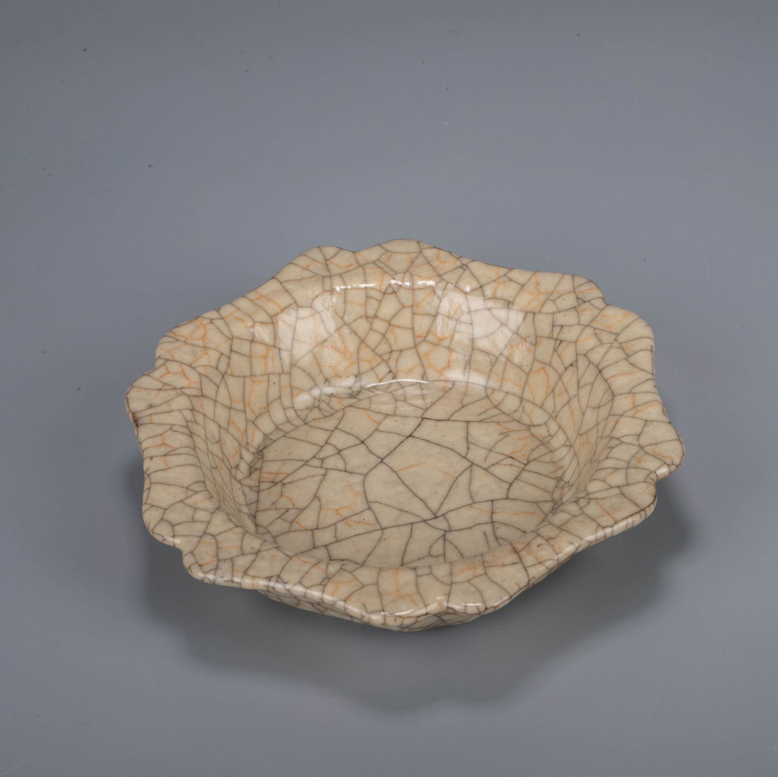 Song Geyao lobed rimbrush washer: Song Geyao lobed rimbrush washer