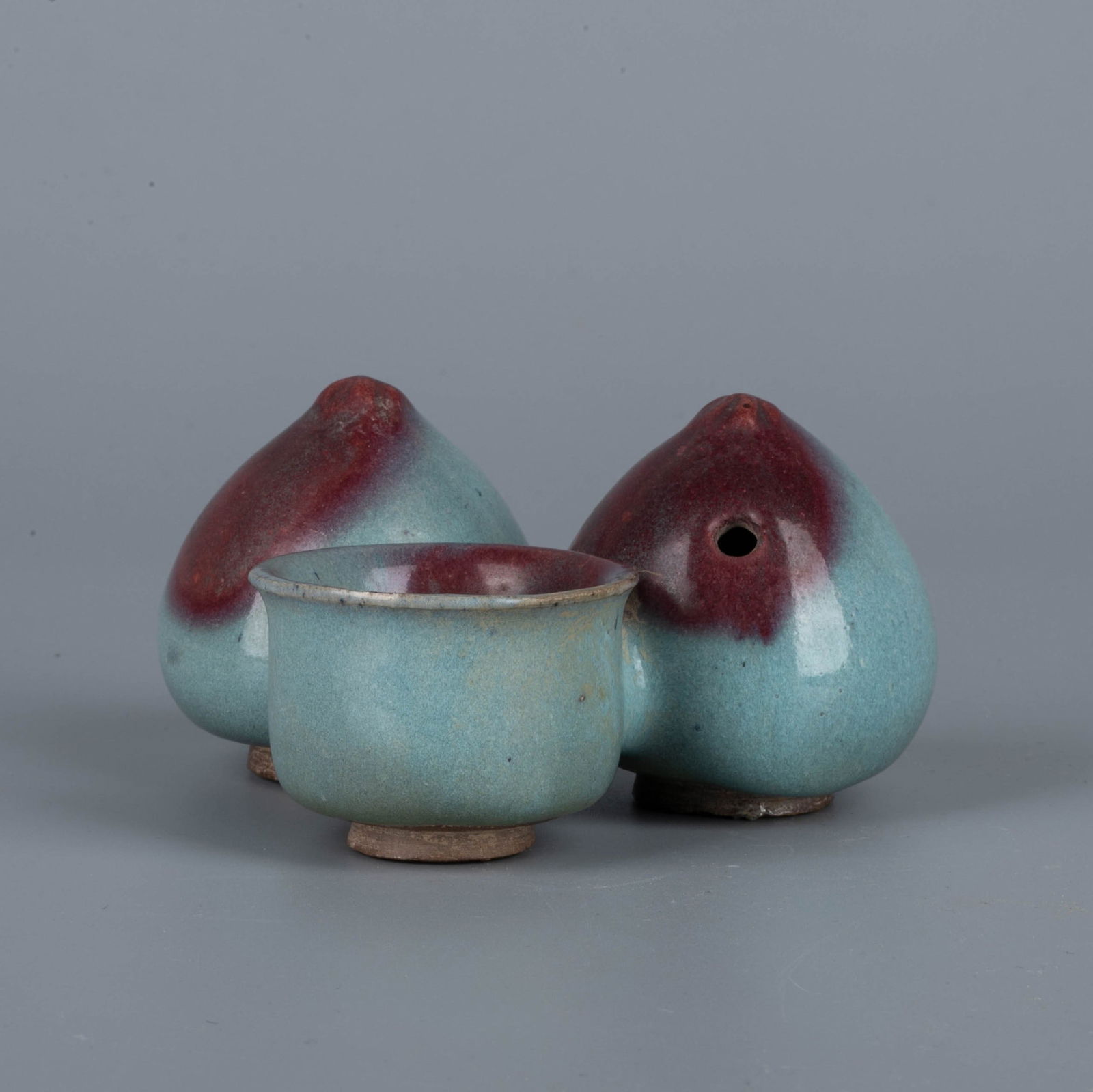 Song Jun ware triple water drop: Song Jun ware triple water drop