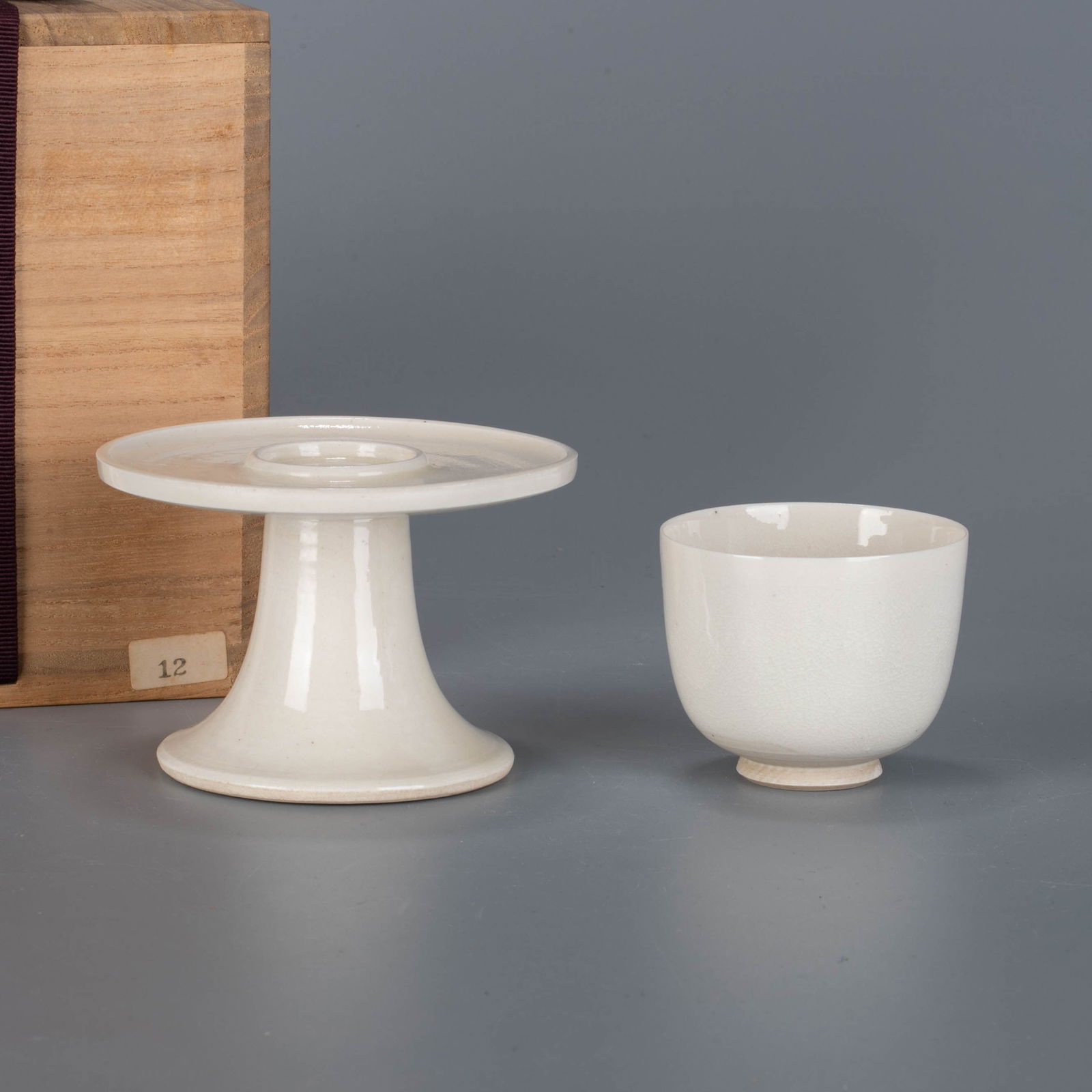 Sui and Tang Dynasty white wares tea bowl set: Sui and Tang Dynasty white wares tea bowl set