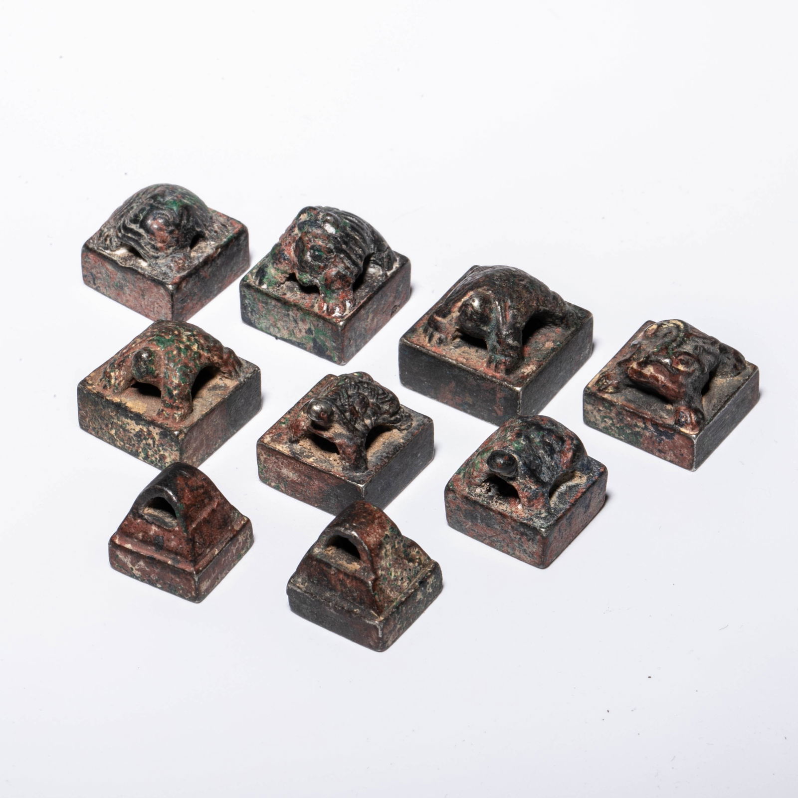 Bronze seal 9 points - 3