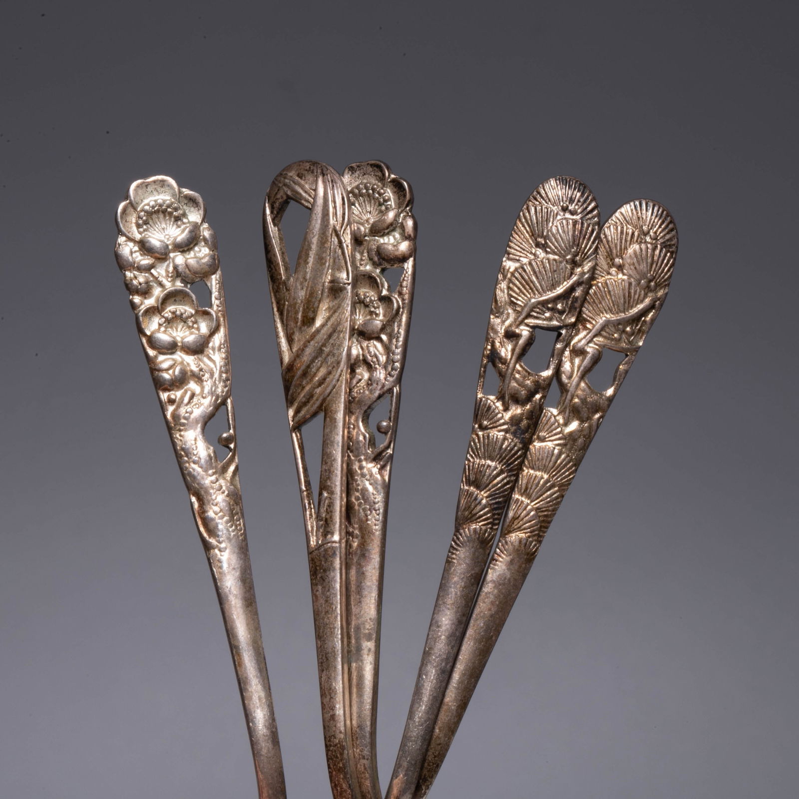 Sterling silver tea set 7 points - 10