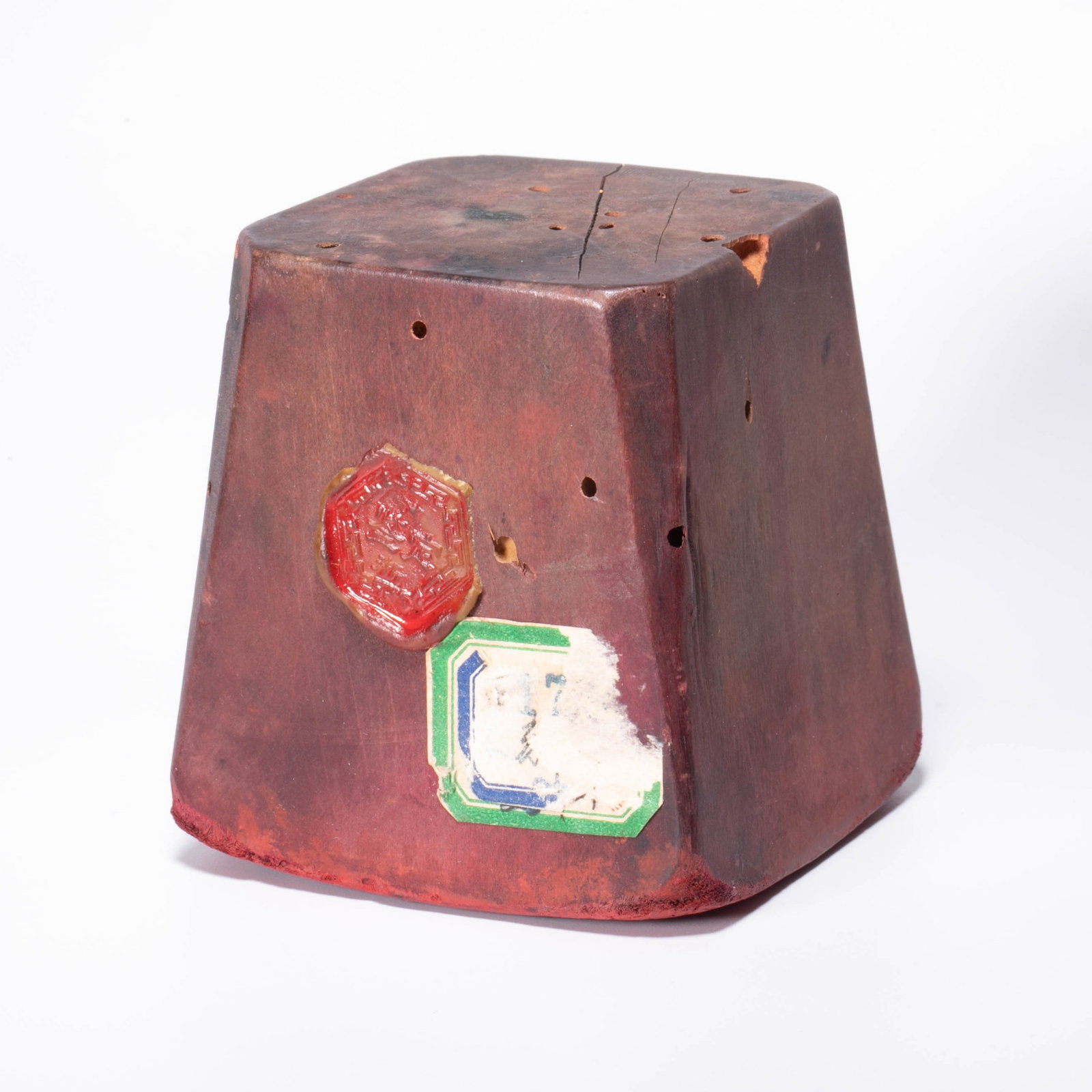 Qing Dynasty wood seal: Qing Dynasty wood seal
